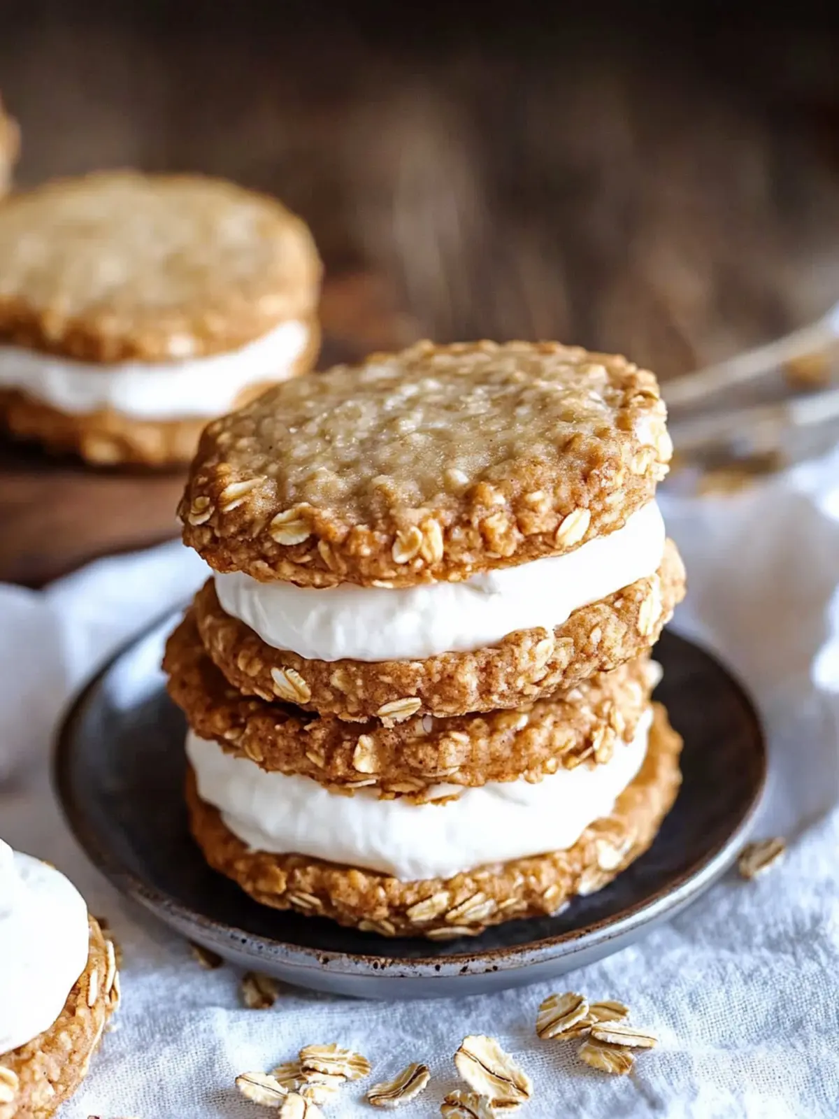 Irresistible Homemade Oatmeal Cream Pies for Sweet Moments 3 Homemade Oatmeal Cream Pies