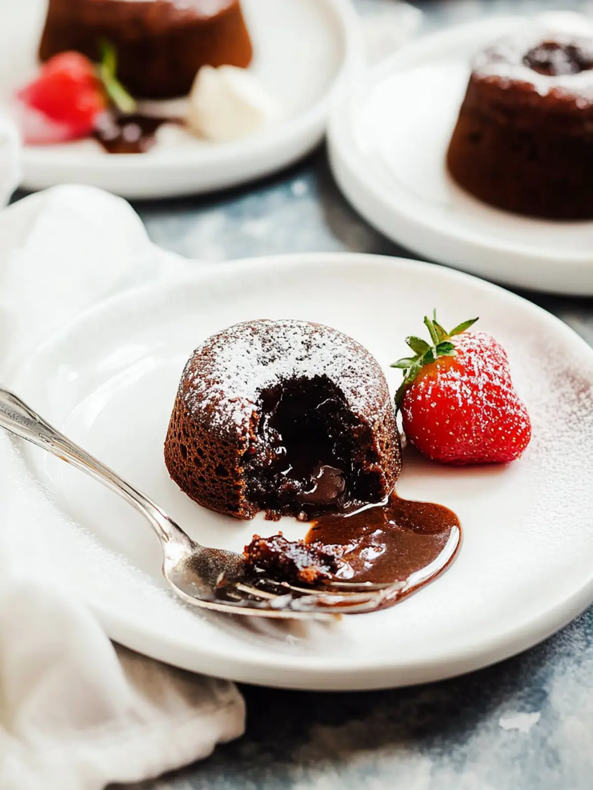 Decadent Mini Lava Cakes for Two that Spark Romance 2 Mini Lava Cakes for Two