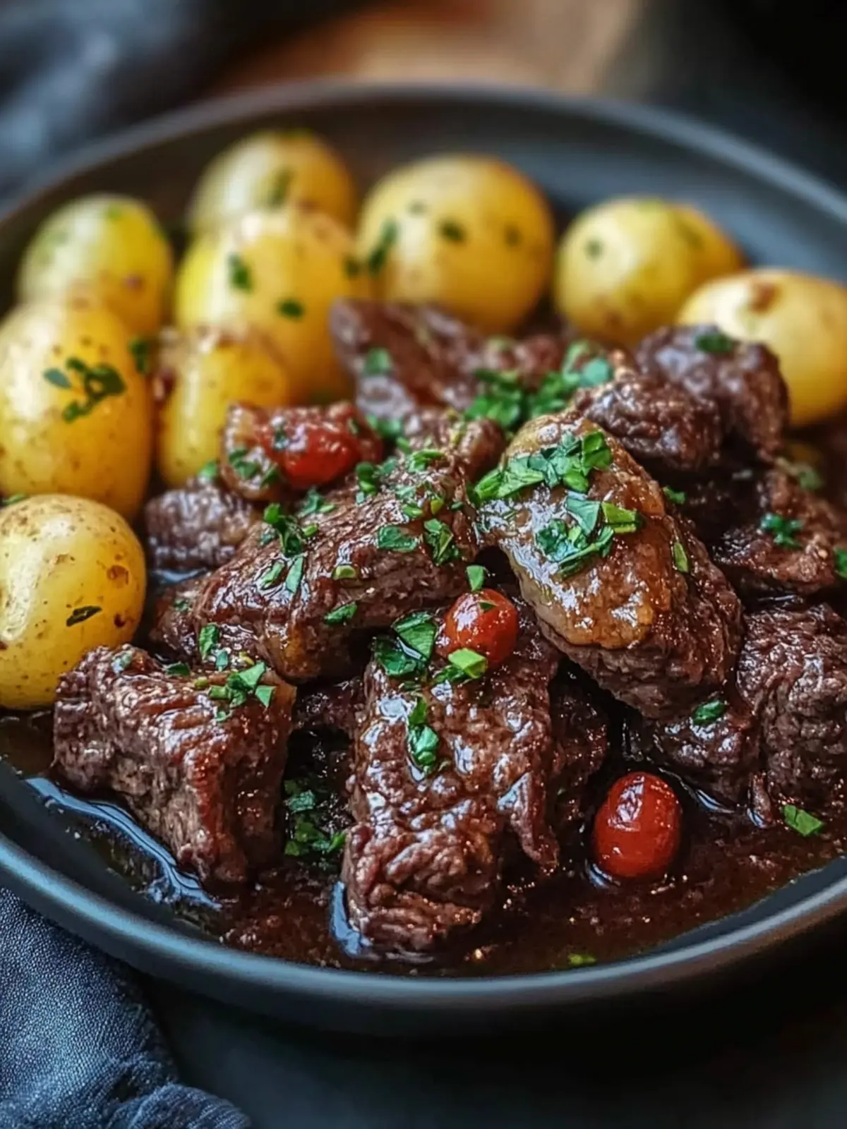 Garlic Butter Beef with Potatoes: The Ultimate Comfort Dish 3 Garlic Butter Beef with Potatoes
