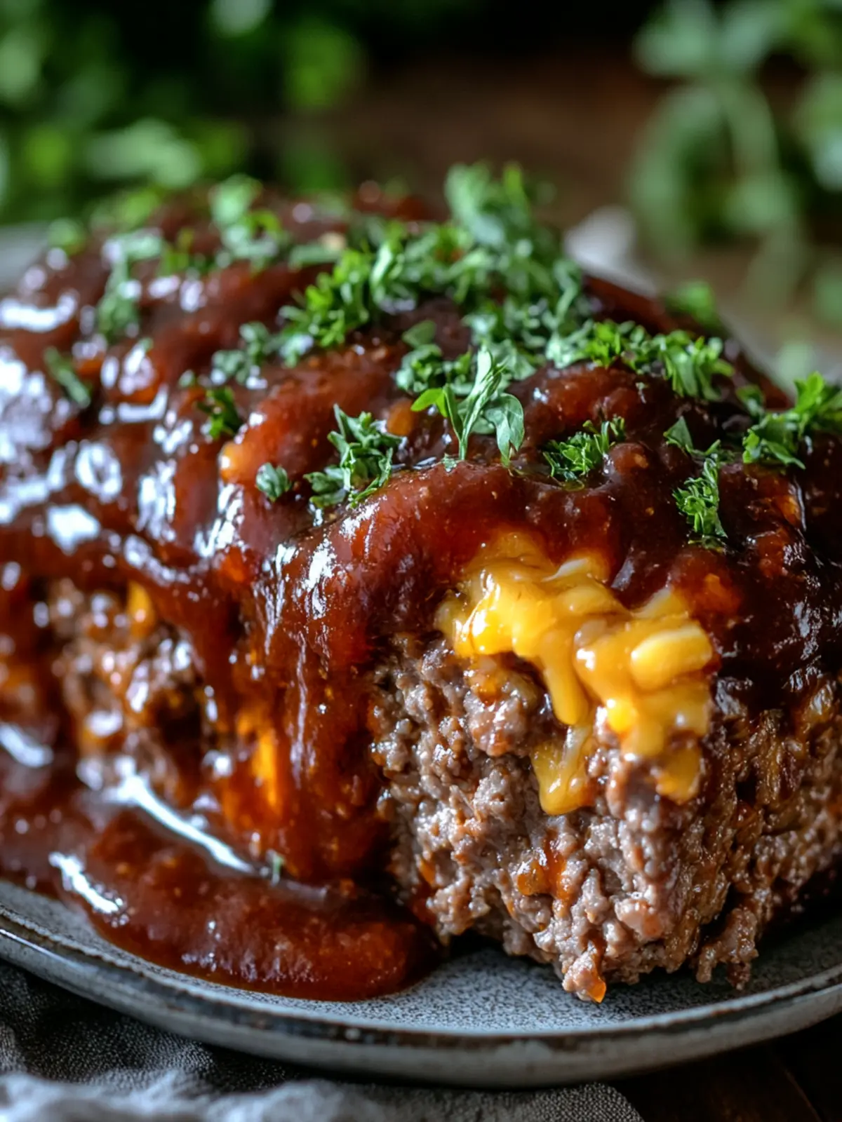 BBQ Cheddar Meatloaf: Comfort Food with a Cheesy Twist 3 BBQ Cheddar Meatloaf