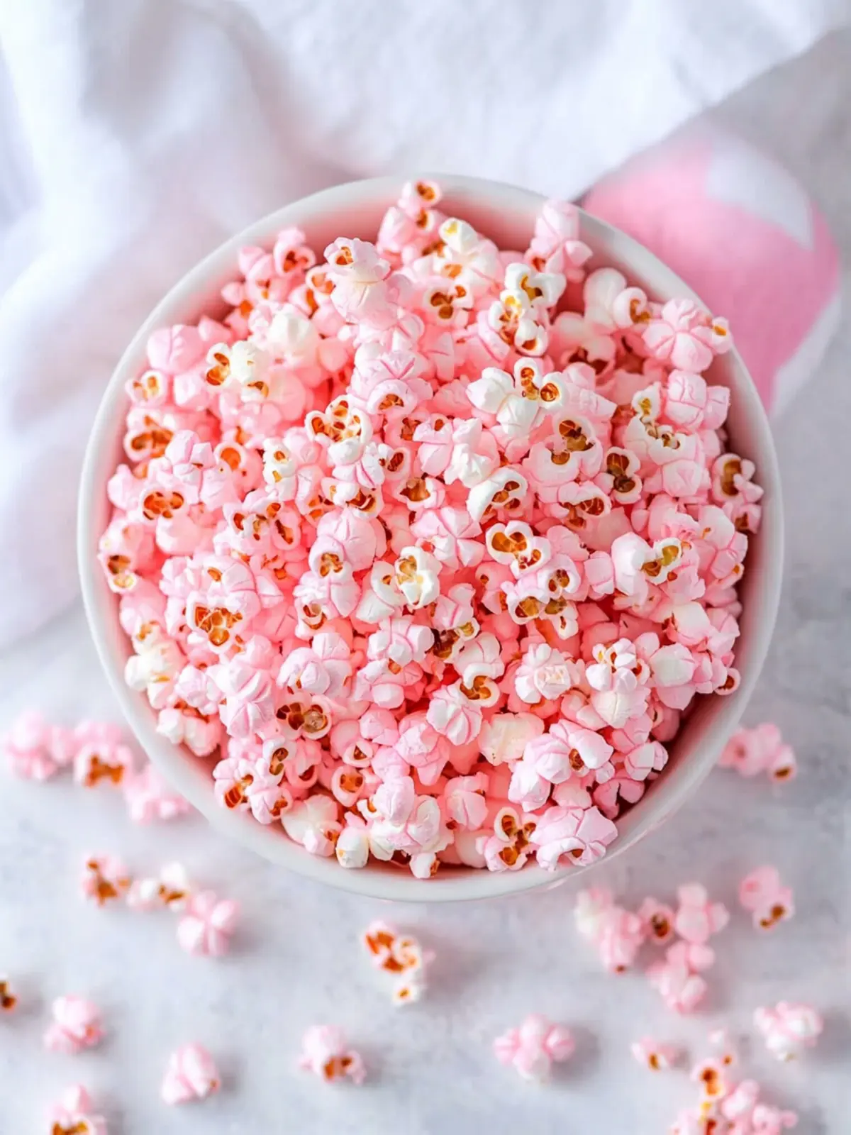 Sweet and Colorful Pink Popcorn Treats to Satisfy Your Cravings 2 Pink Popcorn