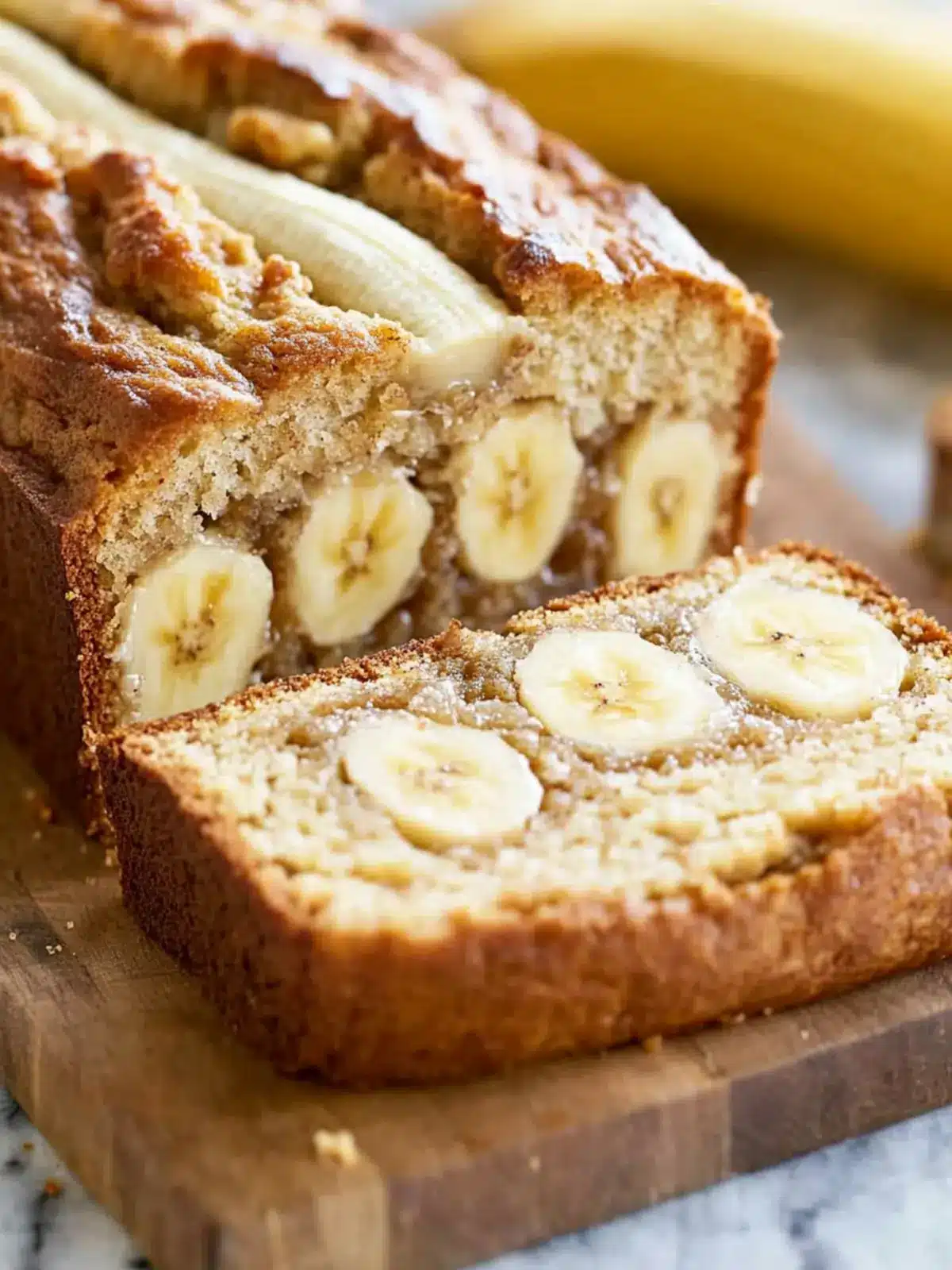 Cheese-Filled Banana Bread That's Fluffy and Irresistible 3 Cheese-Filled Banana Bread