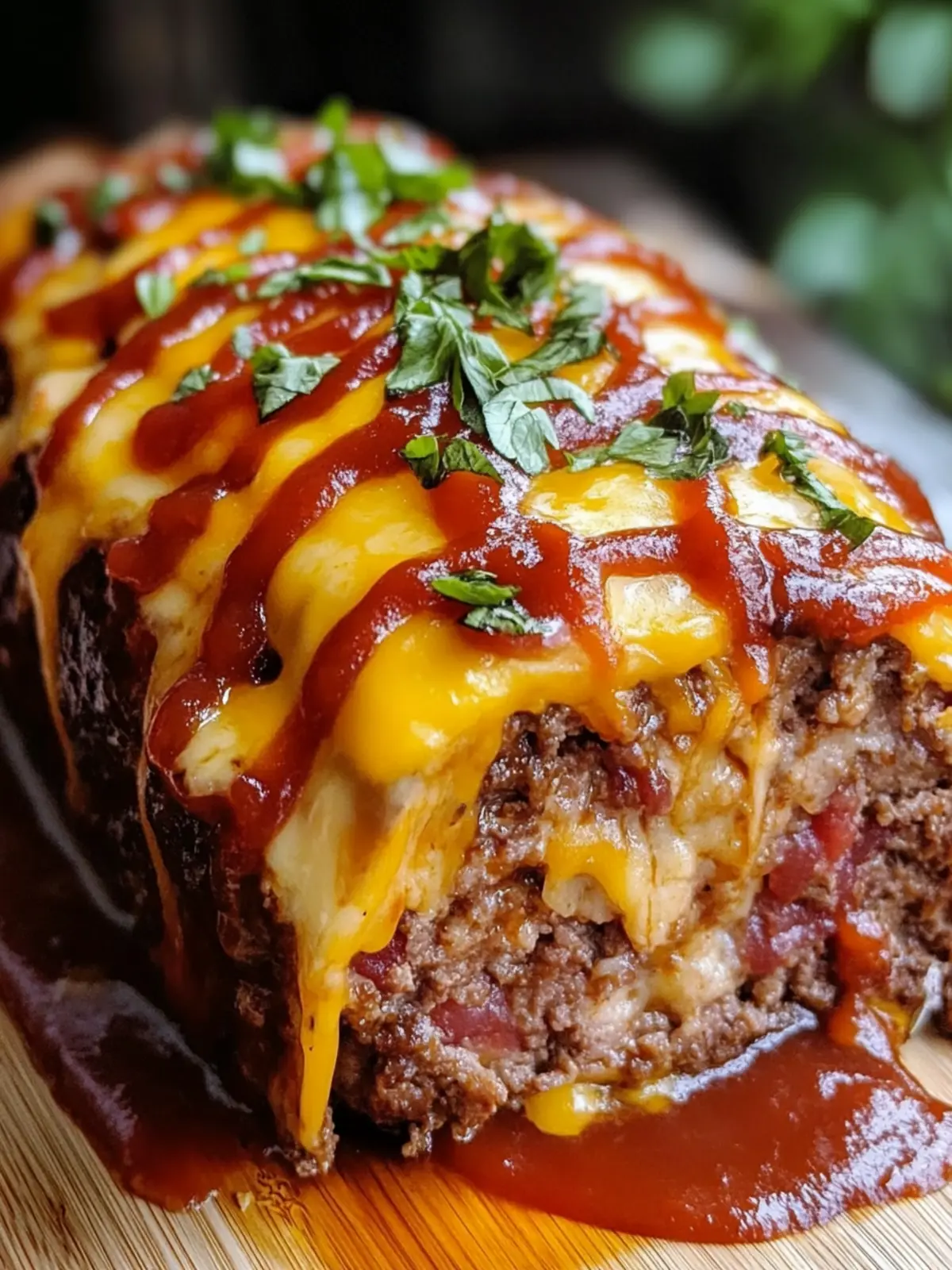 Savory Cheeseburger Meatloaf: A Heartwarming Dinner Twist 3 Cheeseburger Meatloaf