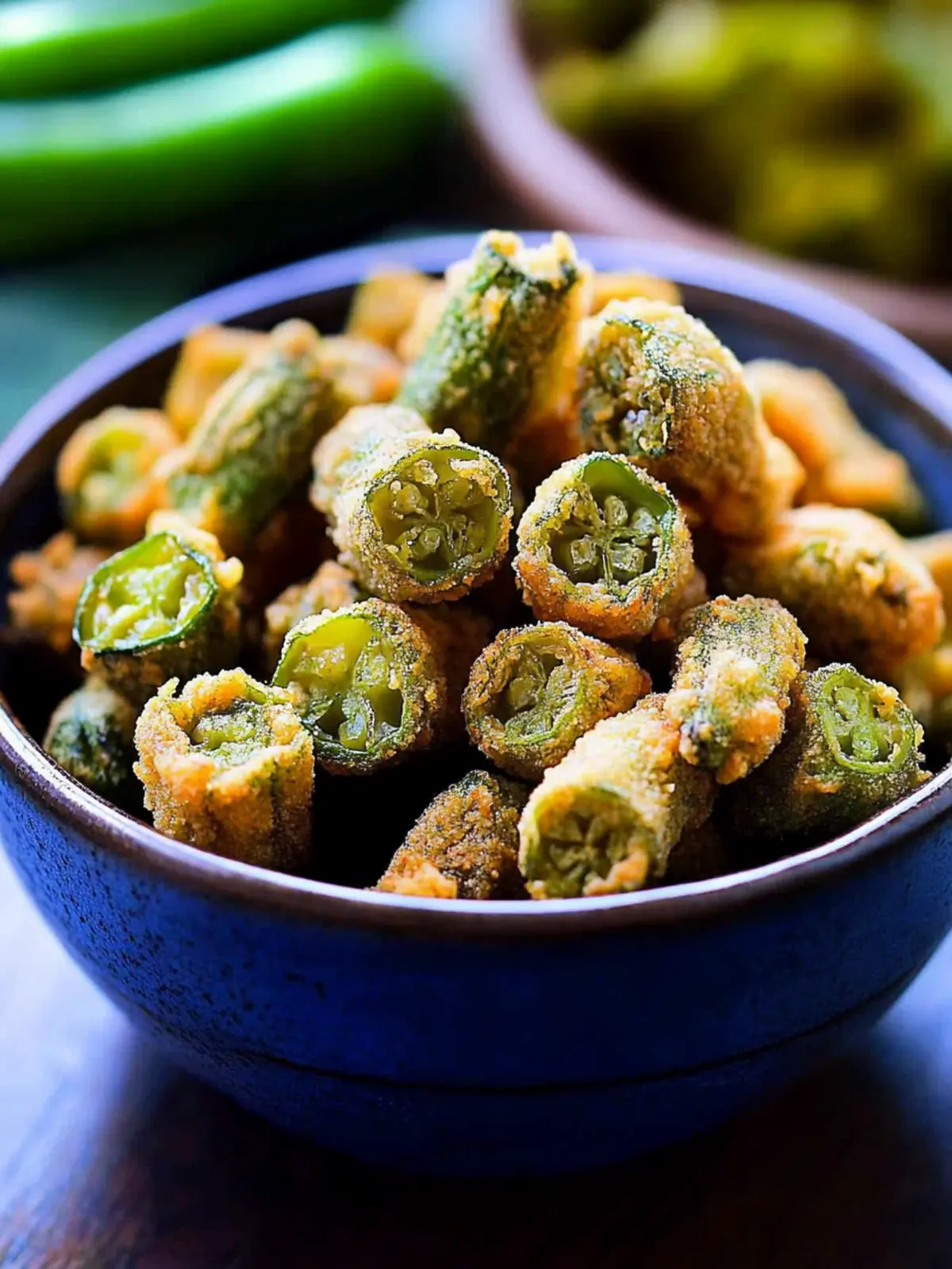 Crispy Vegan Fried Okra That Will Change Your Snack Game 4 Vegan Fried Okra