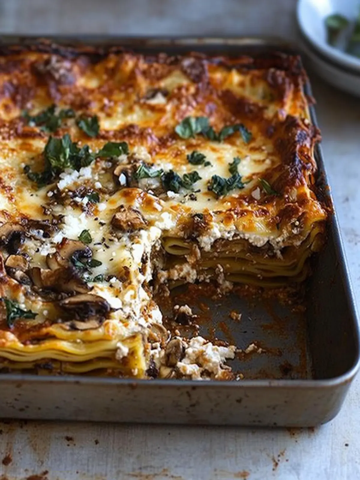 Decadent Mushroom Lasagna That Will Wow Your Dinner Guests 3 Mushroom Lasagna