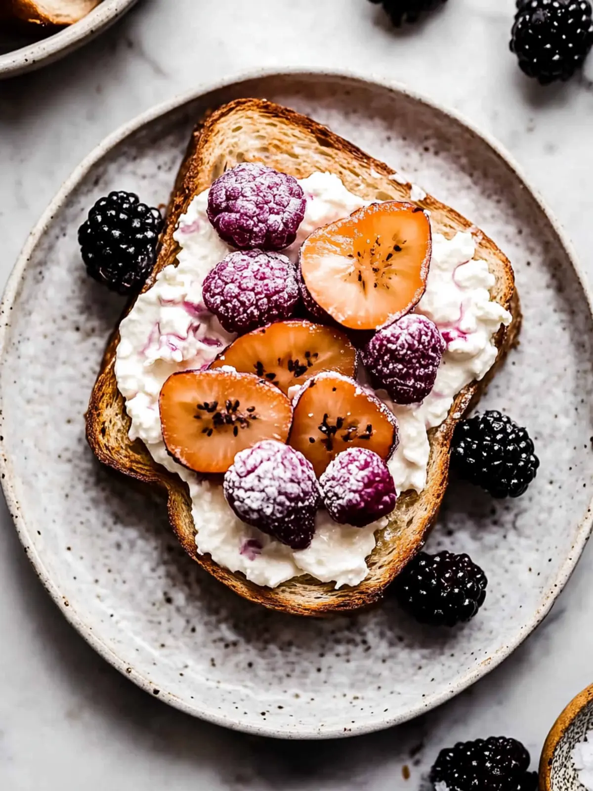 Sweet Ricotta Toast: Indulge in Easy, Creamy Perfection 2 Sweet Ricotta Toast