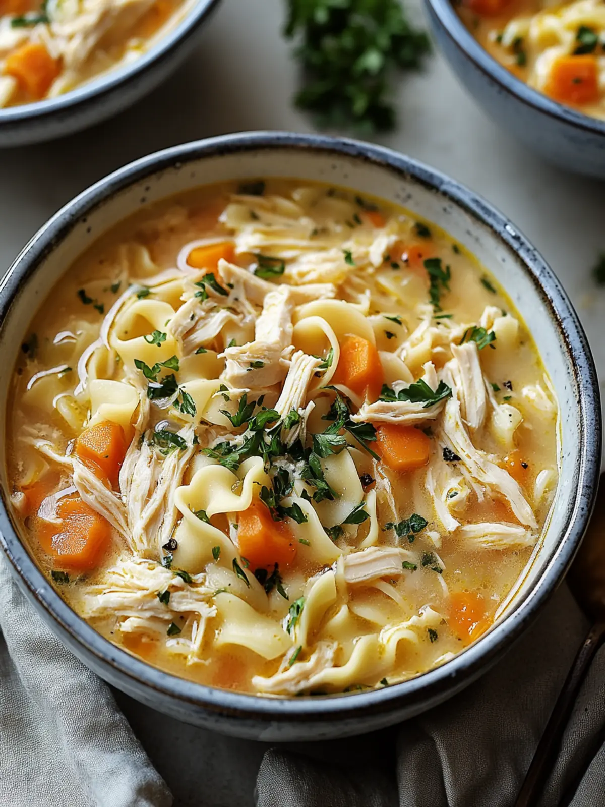 Creamy Crack Chicken Noodle Soup for Ultimate Comfort 4 Crack Chicken Noodle Soup