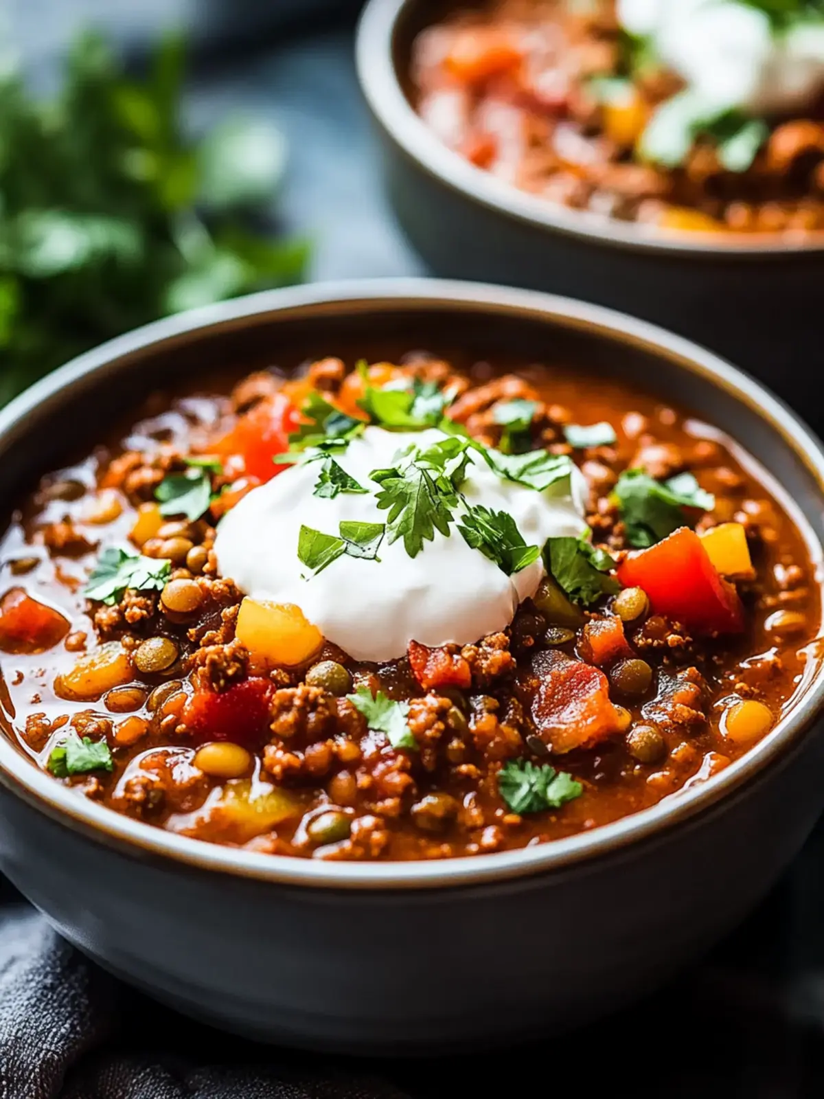 Crockpot Ground Beef and Lentil Chili for Cozy Nights 3 Crockpot Ground Beef and Lentil Chili
