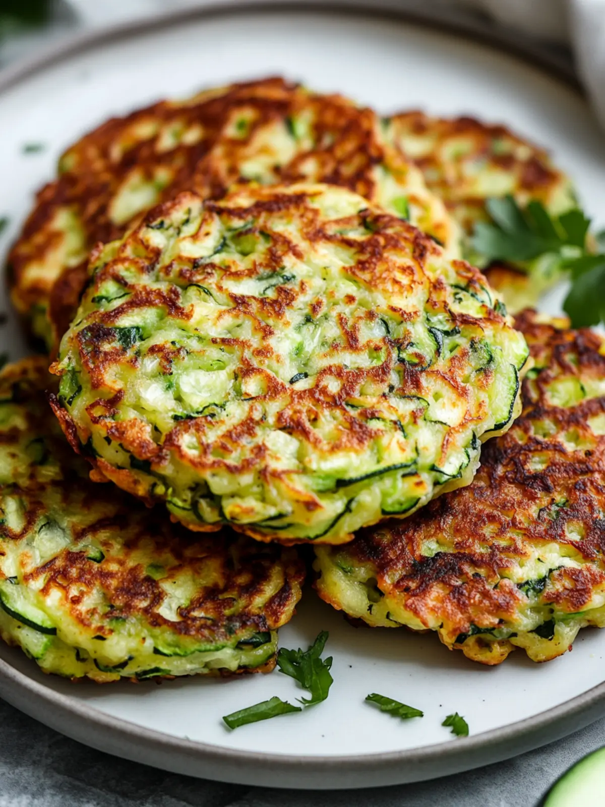 Crispy Zucchini Fritters You Will Crave Every Time 3 Zucchini Fritters
