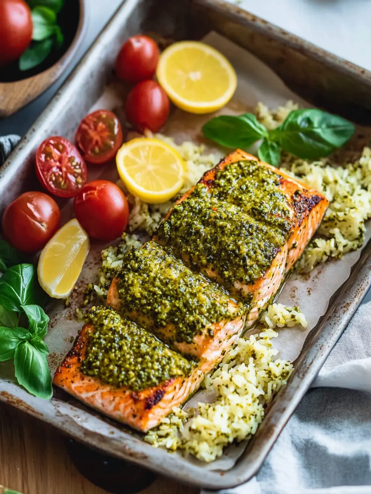 Baked Pesto Salmon That Will Elevate Your Dinner Game 4 Baked Pesto Salmon