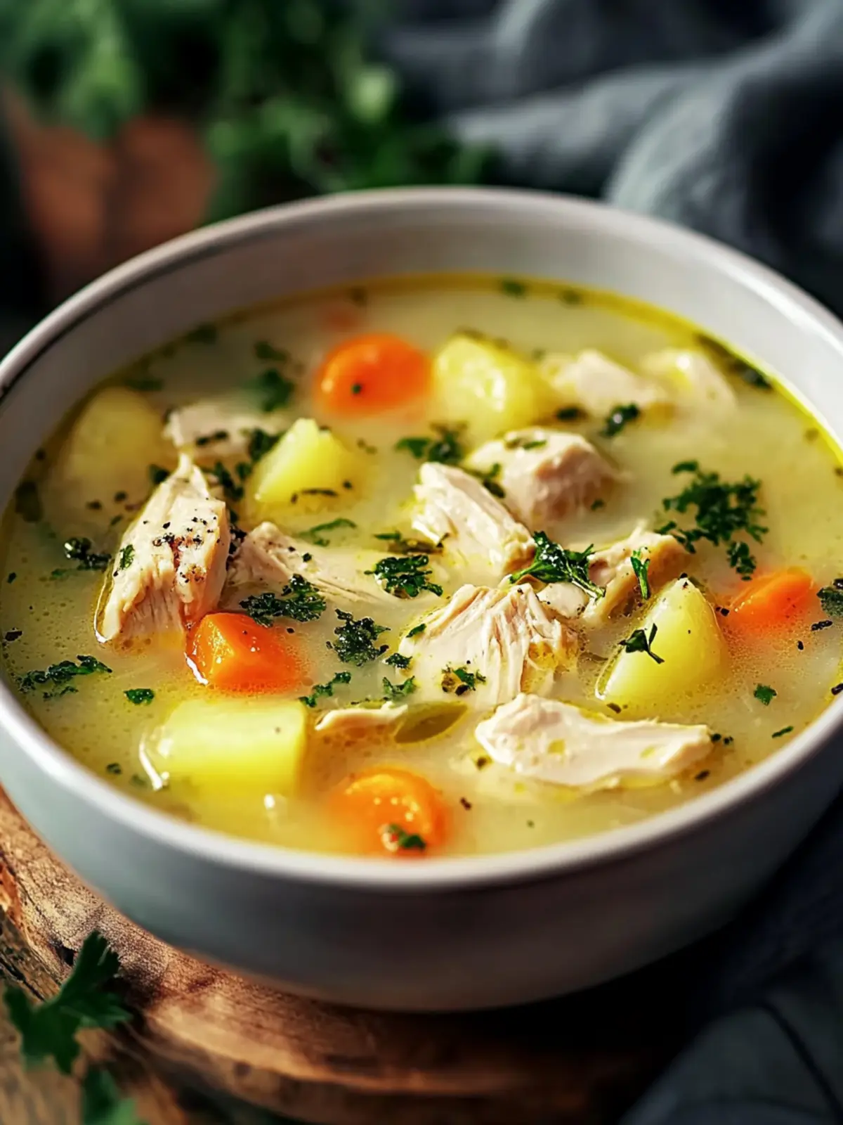Cozy Chicken Soup with Potatoes: Your New Favorite Comfort Bowl 2 Chicken Soup with Potatoes