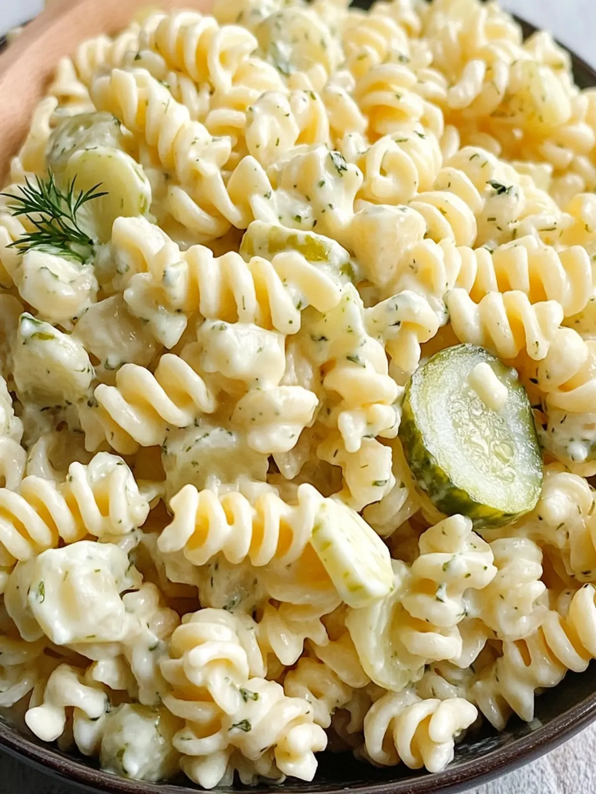 Dill Pickle Pasta Salad That's the Ultimate Summer Side Dish 2 Dill Pickle Pasta Salad