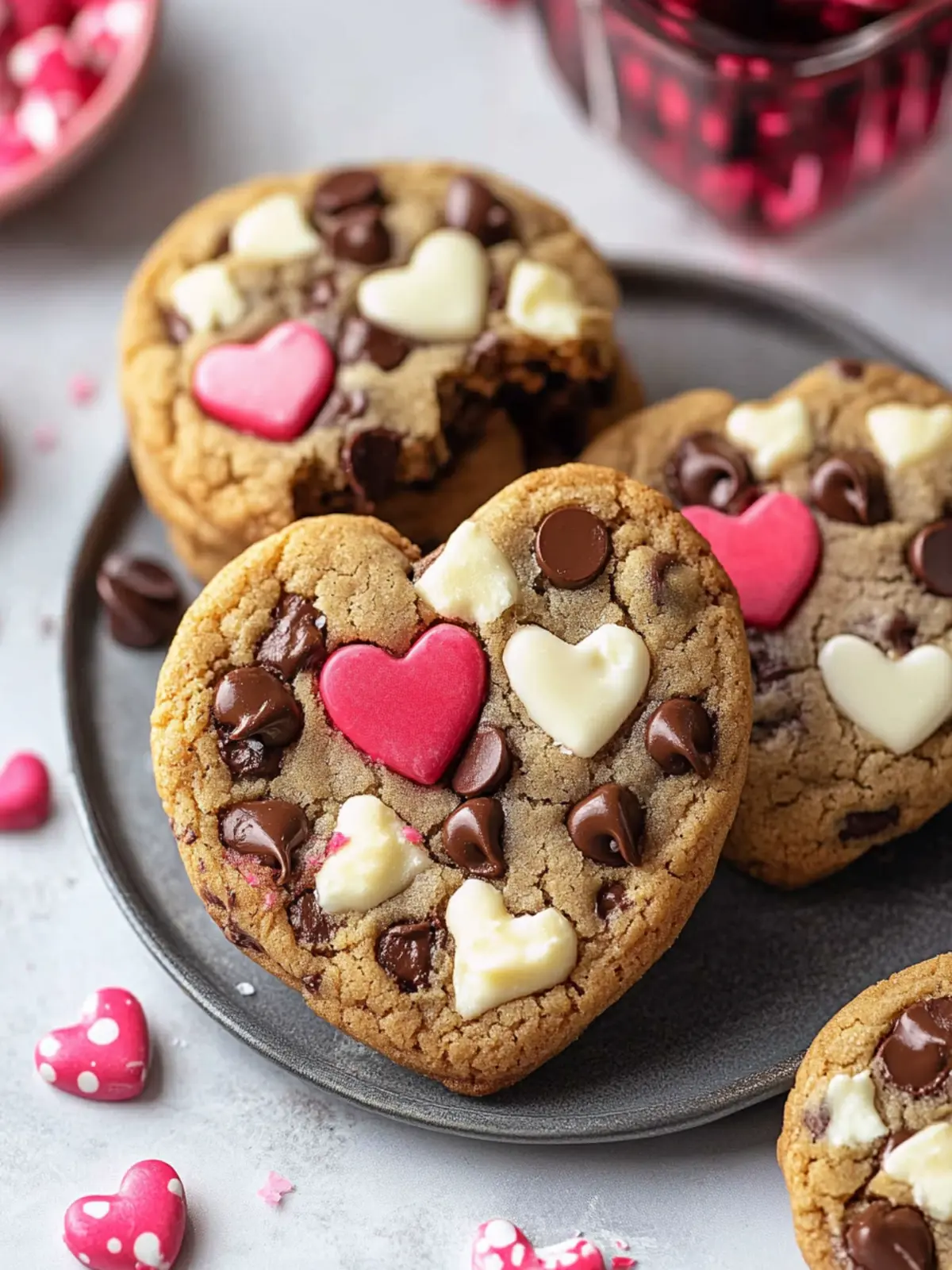 Heart Shaped Chocolate Chip Cookies That Melt Hearts Fast 5 Heart Shaped Chocolate Chip Cookies