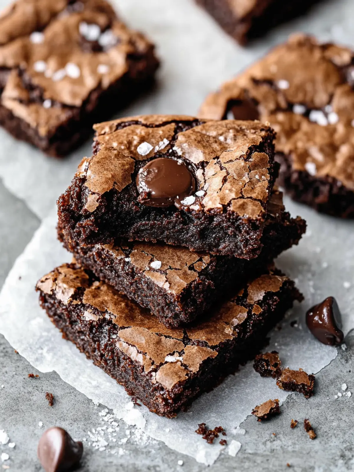 Fudgy Chewy Brookies: A Chocolate Lover's Dream Delight 5 Fudgy Chewy Brookies