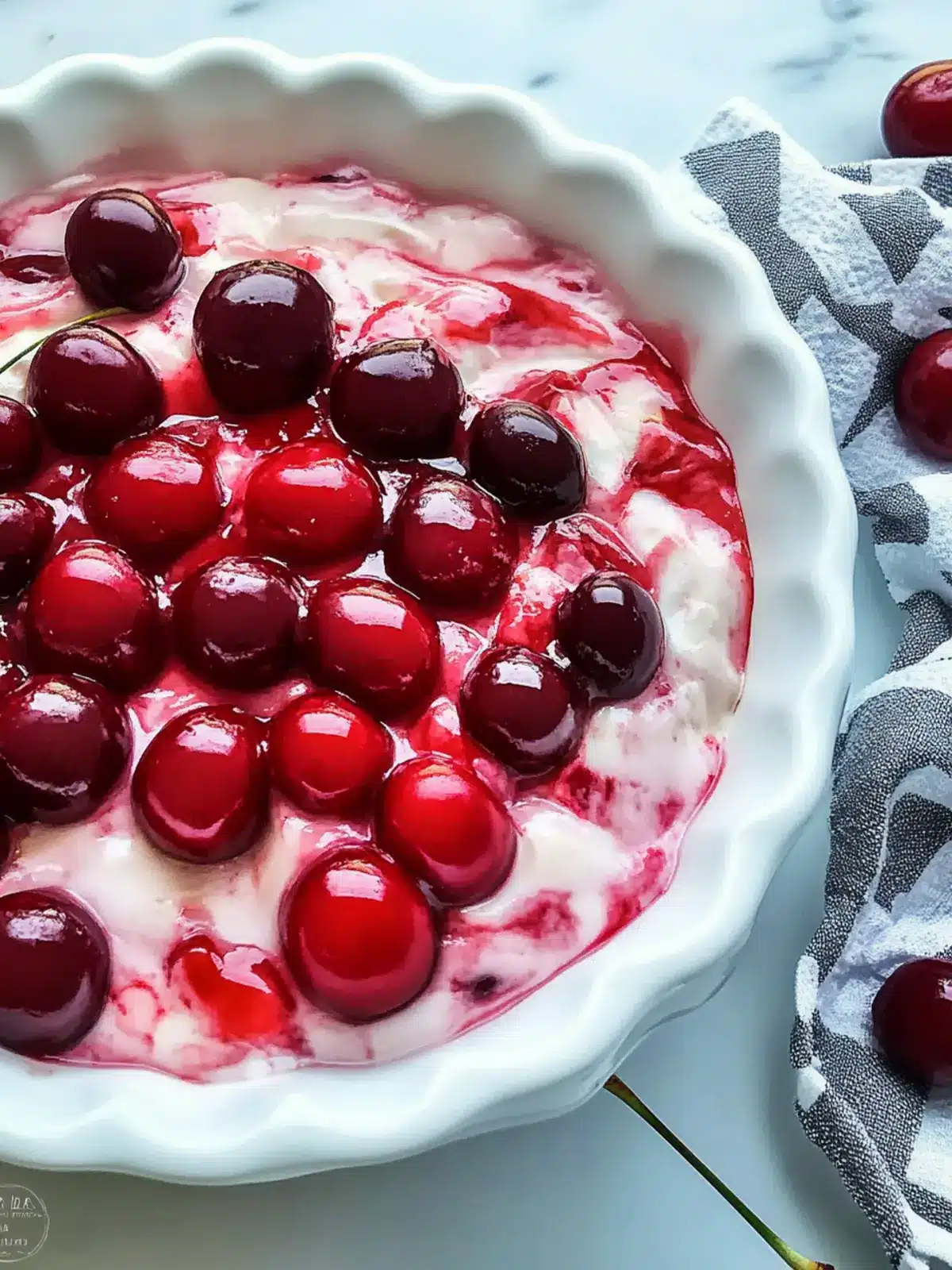 Cherry Cheesecake Dip in 10 Minutes: A Sweet Delight! 2 Cherry Cheesecake Dip