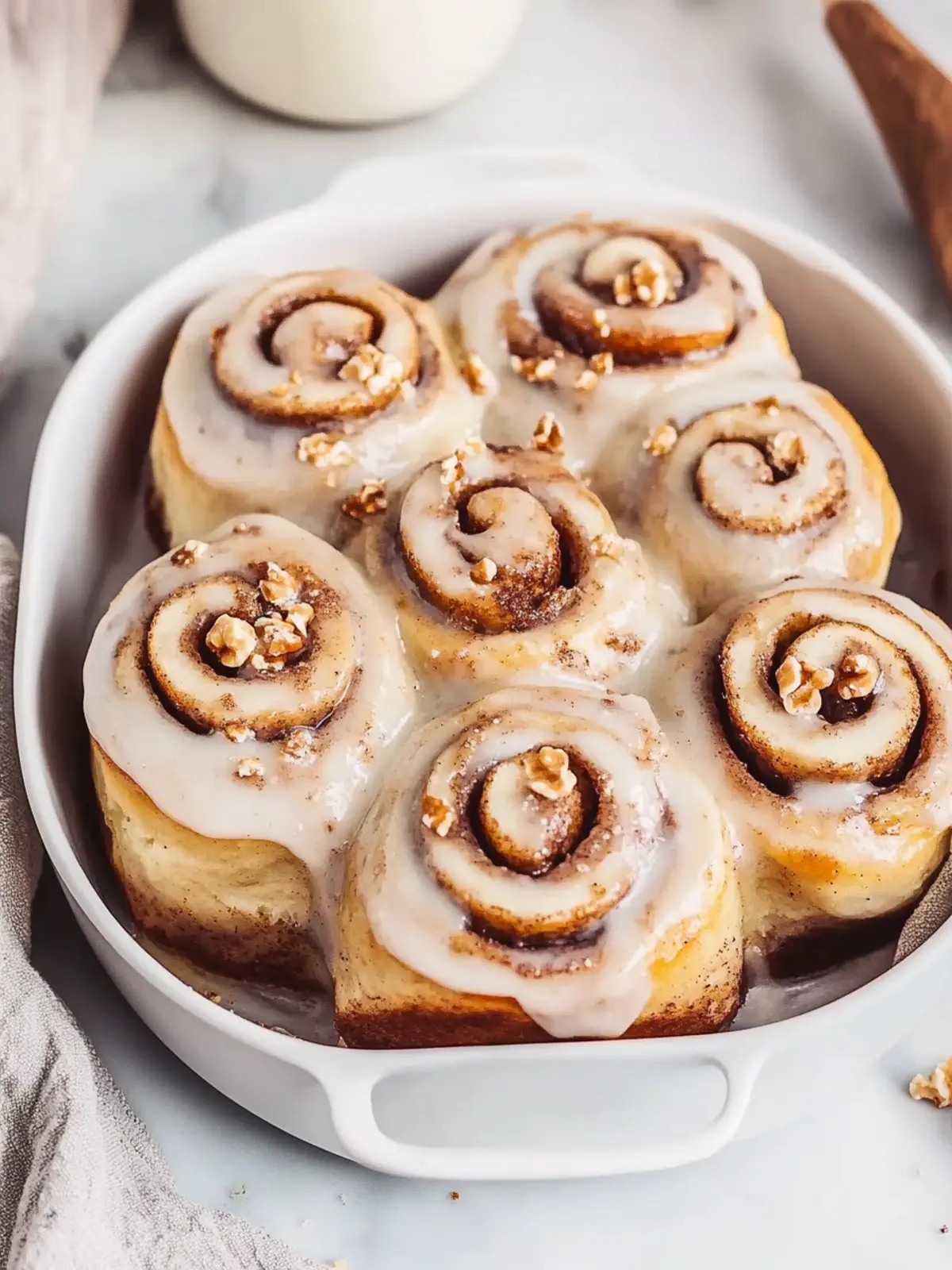 Irresistible Banana Bread Cinnamon Rolls You Can Make Ahead 2 Banana Bread Cinnamon Rolls