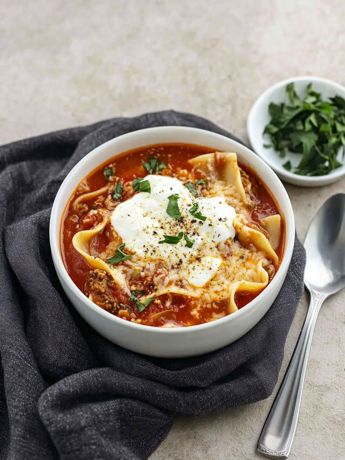 Hearty Stove Top Lasagna Soup This Winter Will Warm You Up 4 Stove Top Lasagna Soup