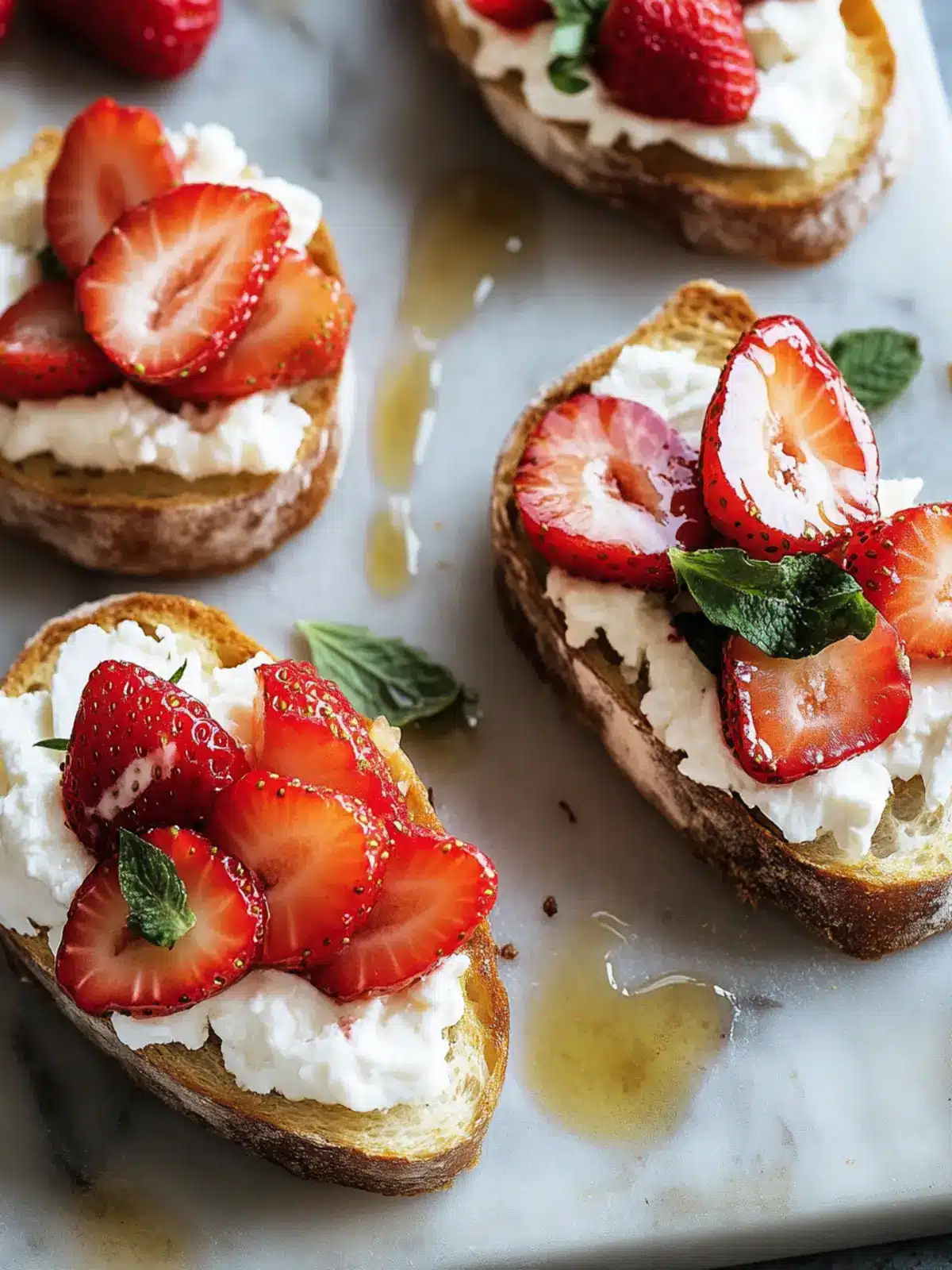 Irresistible Strawberry Goat Cheese Crostini for Every Occasion 3 Strawberry Goat Cheese Crostini