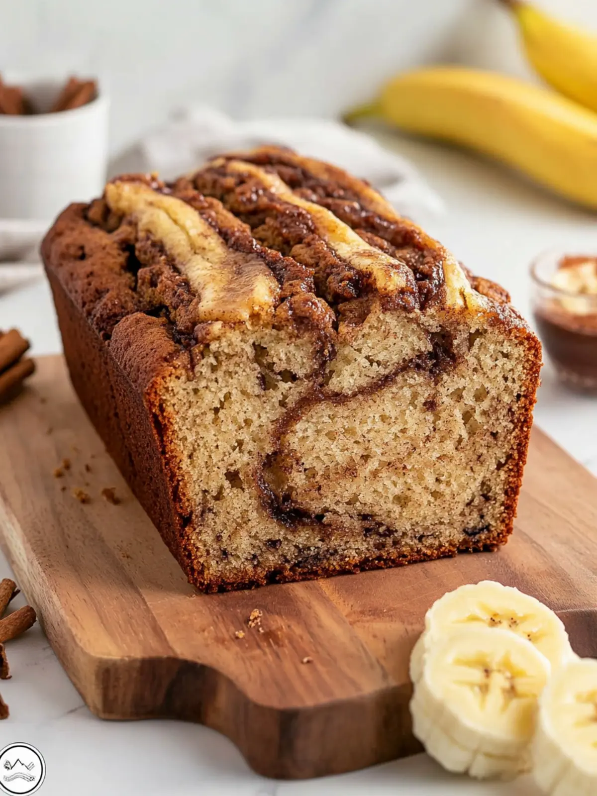 Cinnamon Swirled Banana Bread That's Irresistibly Moist 3 Cinnamon Swirled Banana Bread