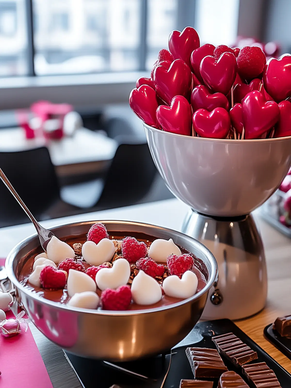 Valentine’s Day Chocolate Fondue: A Sweet Romantic Delight 2 Valentine’s Day Chocolate Fondue