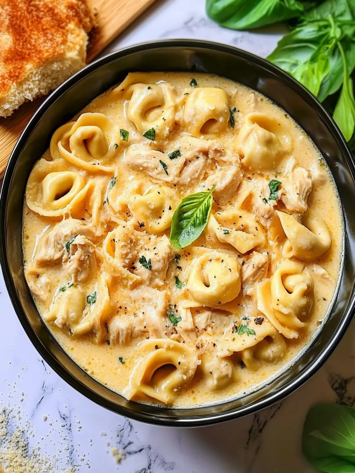 CrockPot Chicken Tortellini: Your New Favorite Comfort Meal 4 CrockPot Chicken Tortellini