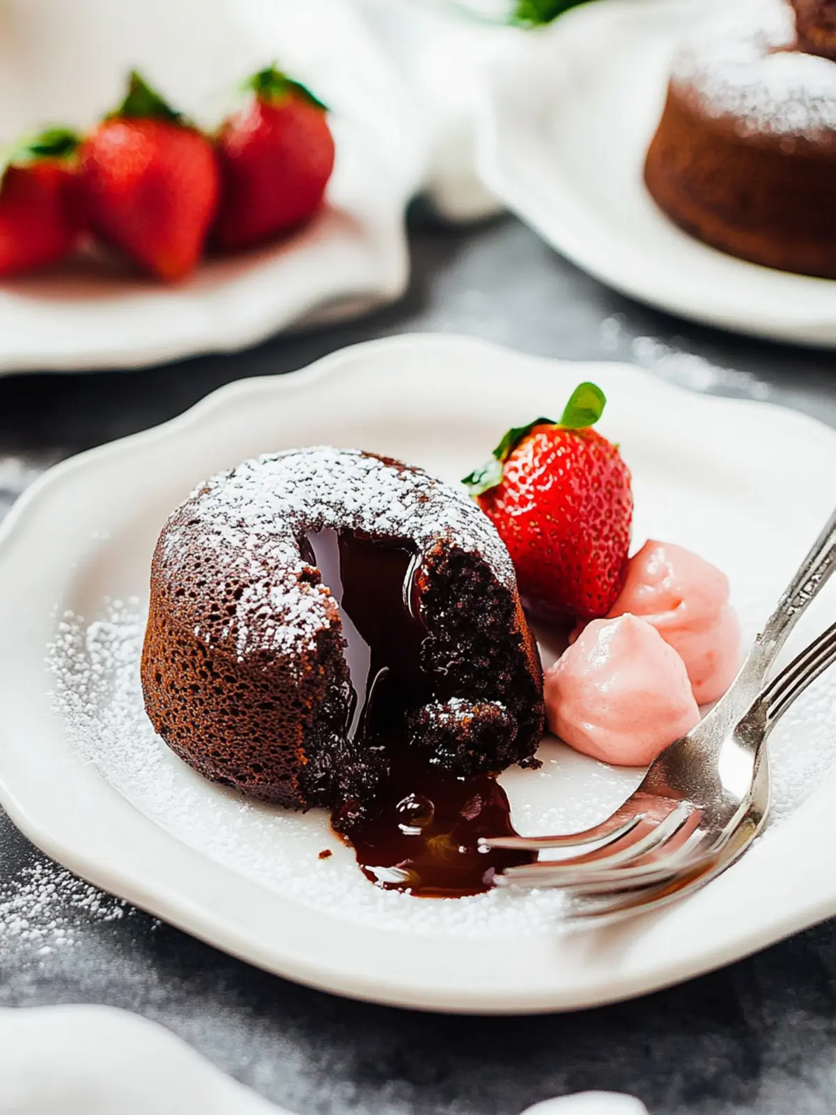 Decadent Mini Lava Cakes for Two that Spark Romance 3 Mini Lava Cakes for Two