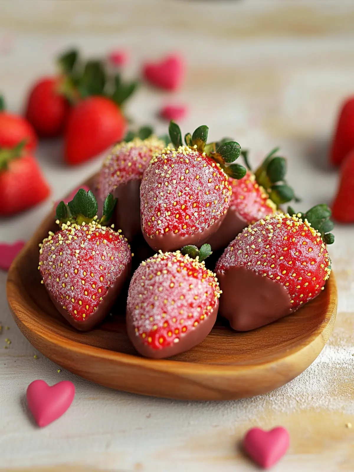 Irresistible Valentine's Chocolate Strawberries in 15 Minutes 5 Valentine’s Chocolate Strawberries
