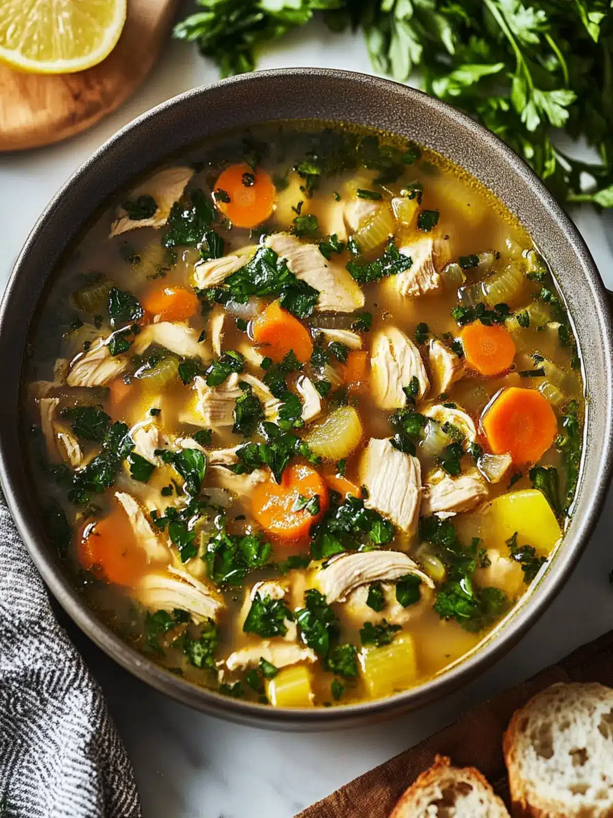 Detox Chicken Soup for a Cozy, Immune-Boosting Vibe 2 Detox Chicken Soup