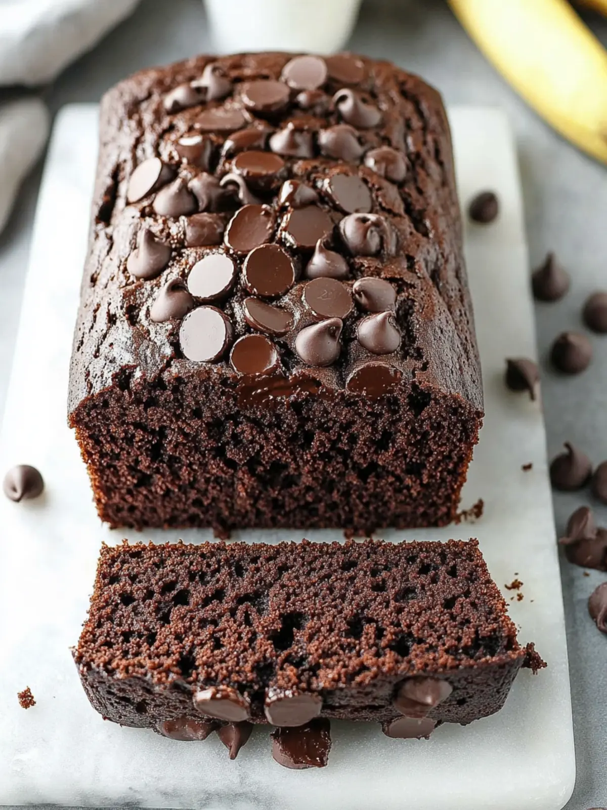 Irresistible Chocolate Banana Bread for Ultimate Comfort Baking 2 Chocolate Banana Bread