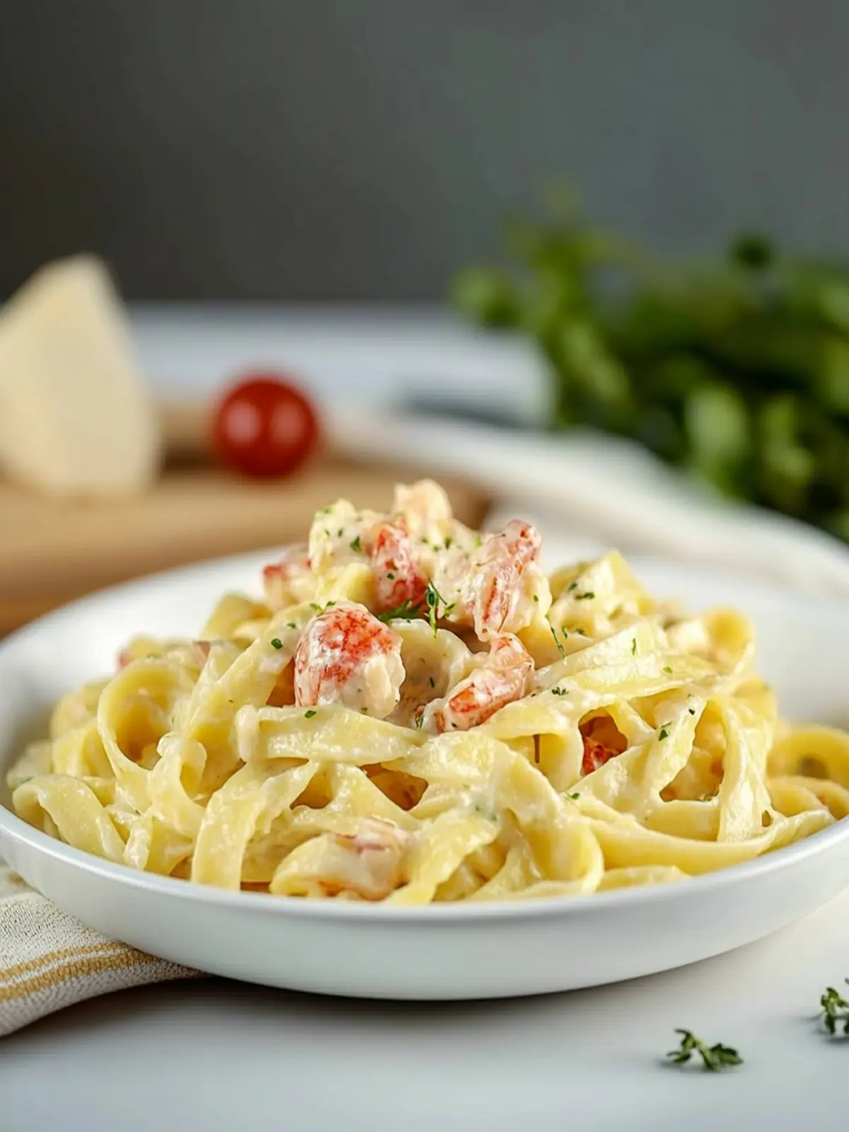 Creamy Crawfish Fettuccine: A Must-Try Cajun Delight 4 Crawfish Fettuccine