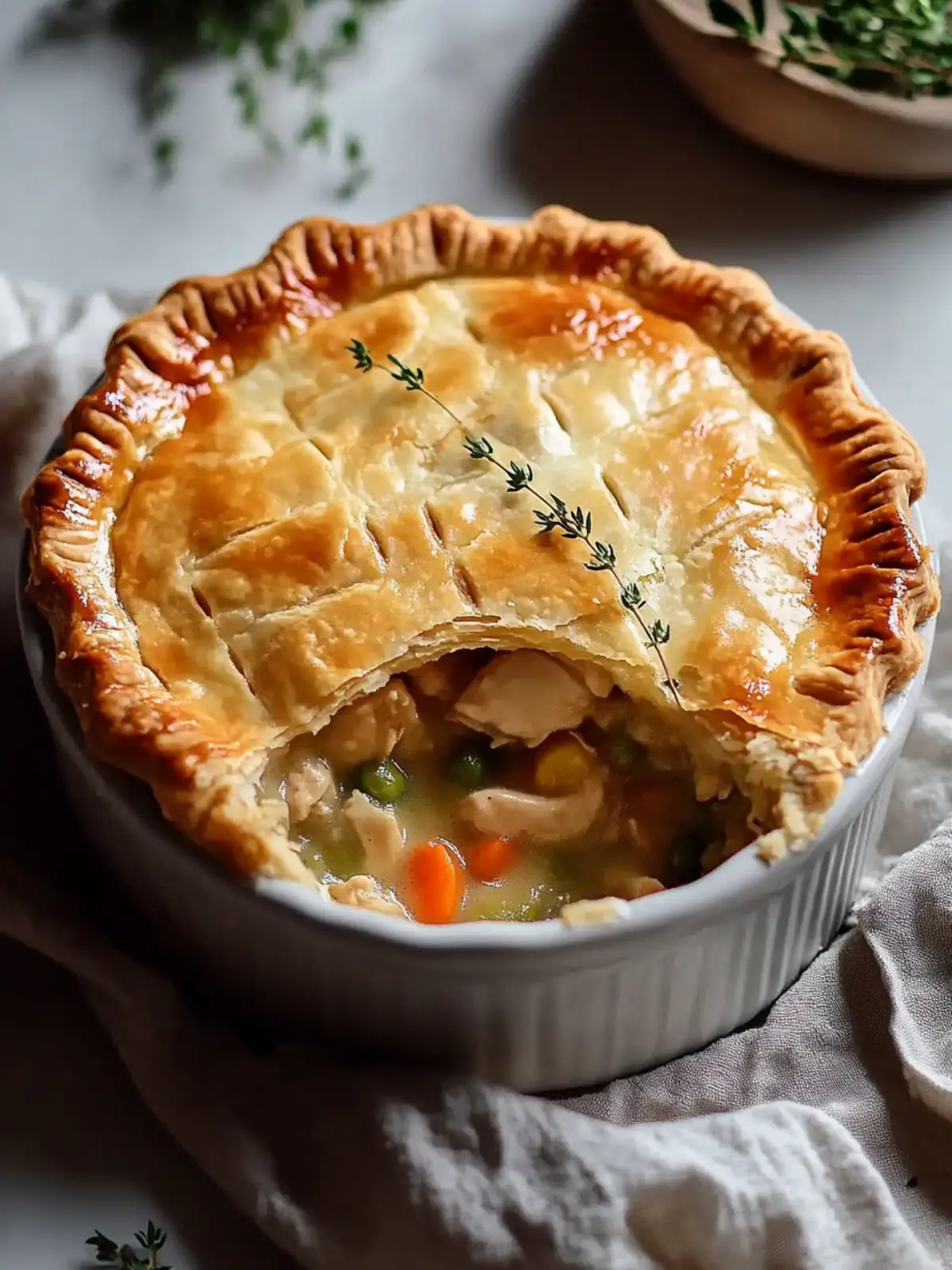 Savory Chicken Pot Pie: Quick Comfort Food for Any Night 2 Chicken Pot Pie
