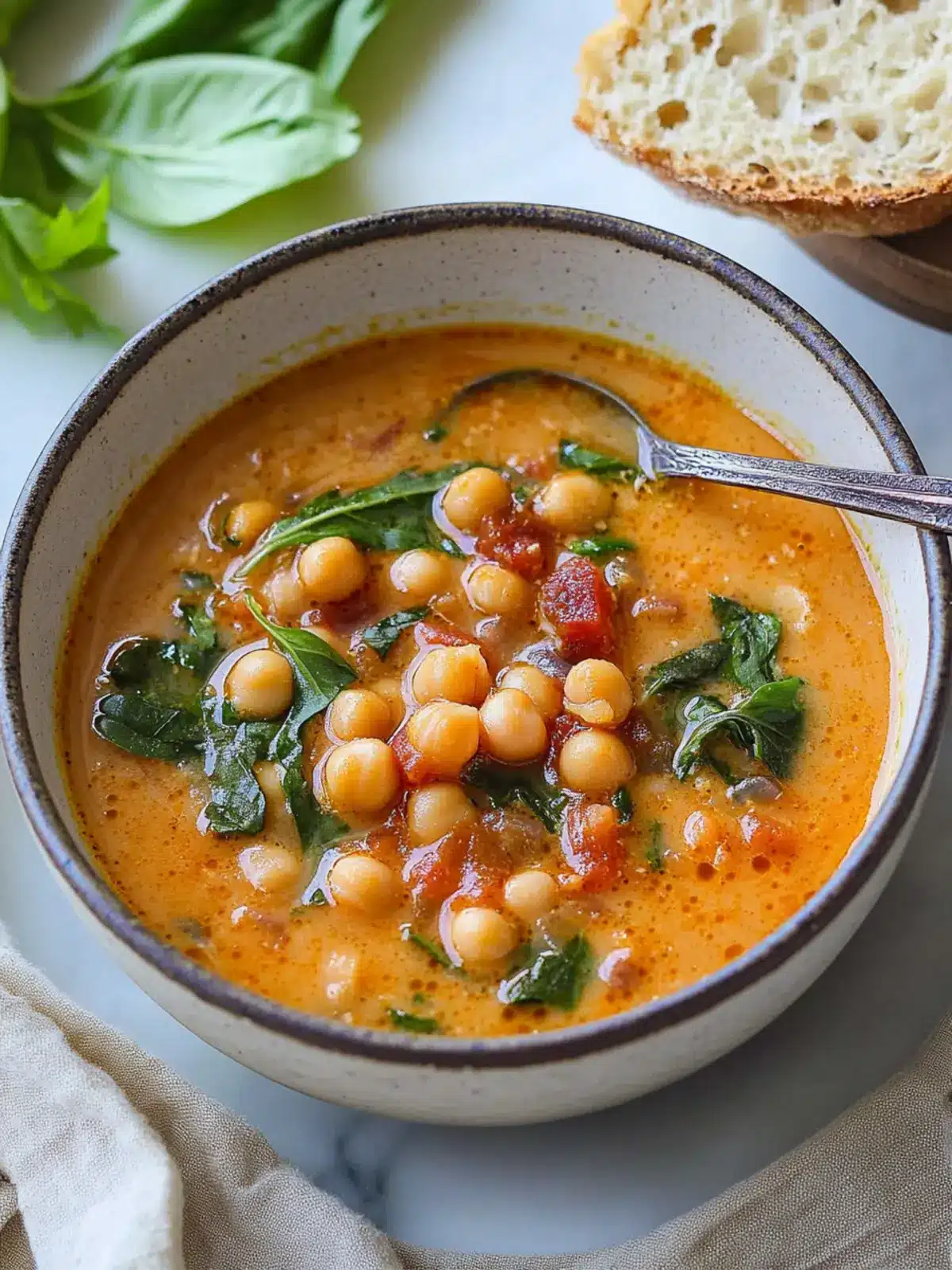 Hearty Tuscan Chickpea Soup for Comforting Cozy Nights 4 Tuscan Chickpea Soup