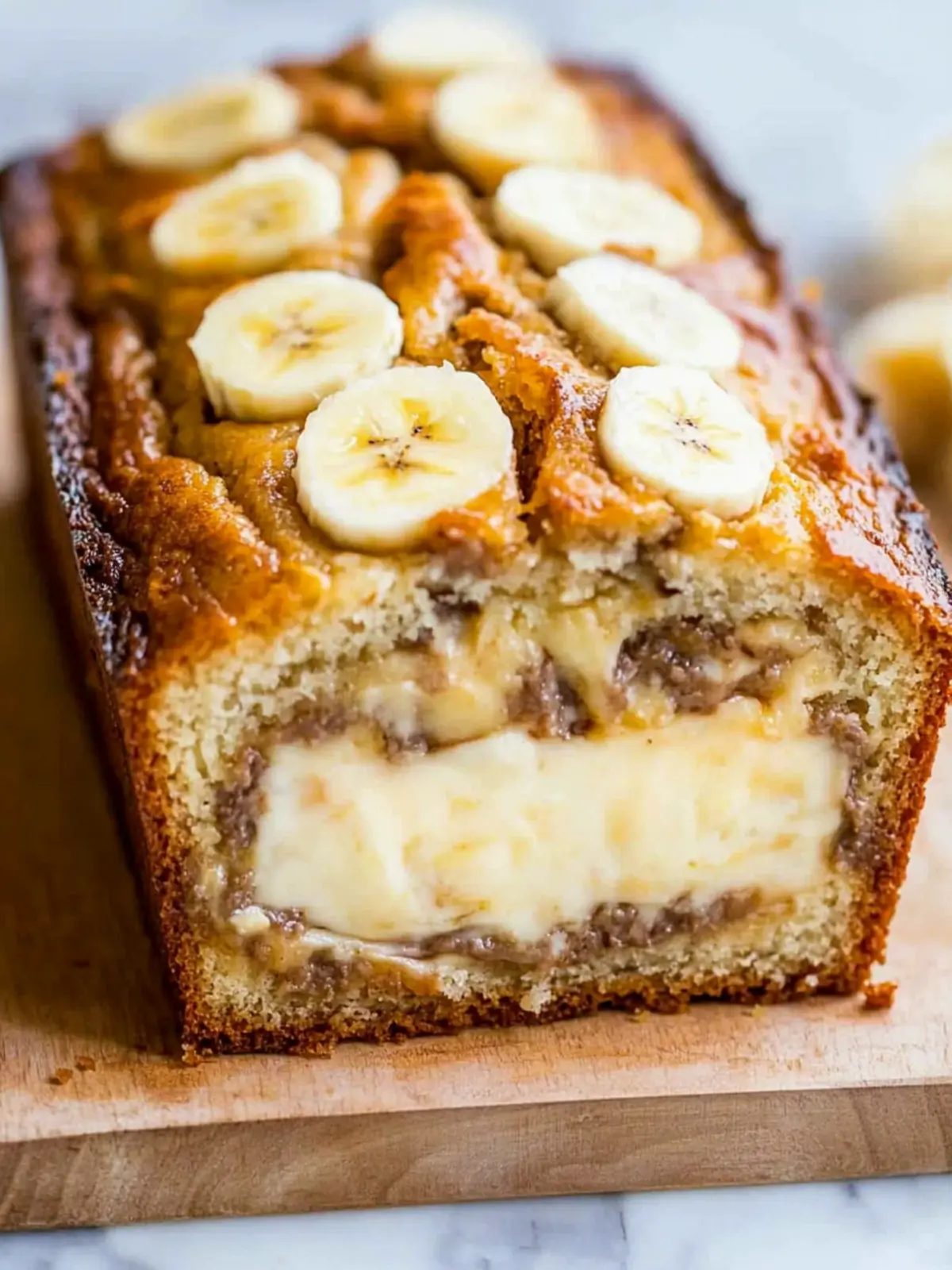 Cheese-Filled Banana Bread That's Fluffy and Irresistible 5 Cheese-Filled Banana Bread