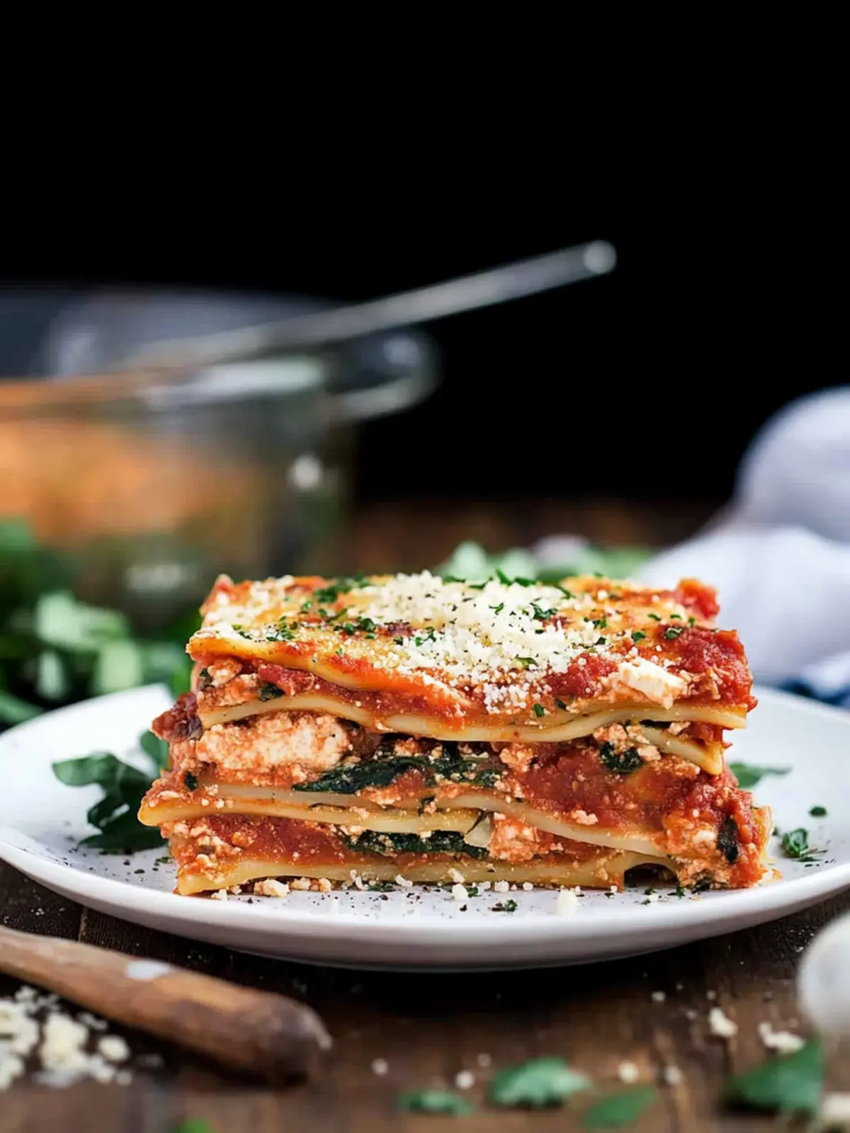 Delightful Vegan Lasagna Packed with Veggies and Flavor 2 Vegan Lasagna