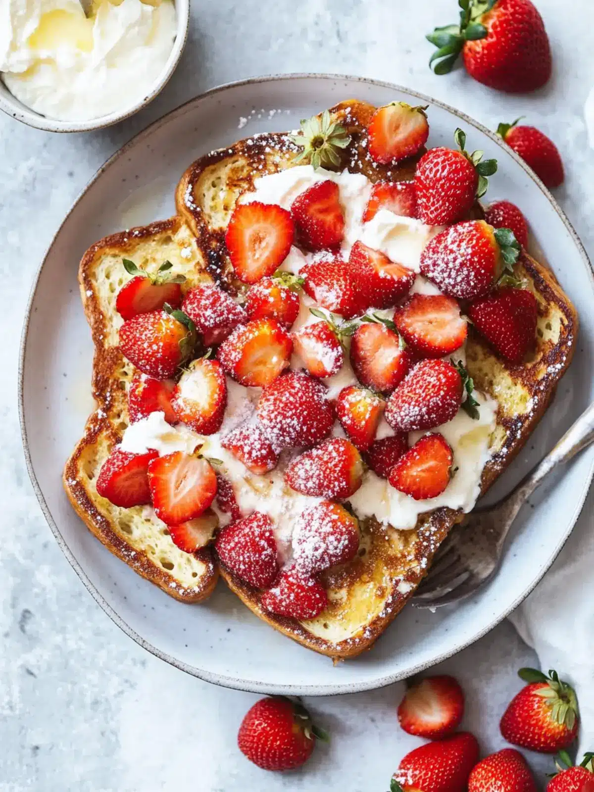 Strawberries and Cream French Toast: Your New Brunch Obsession 2 Strawberries and Cream French Toast