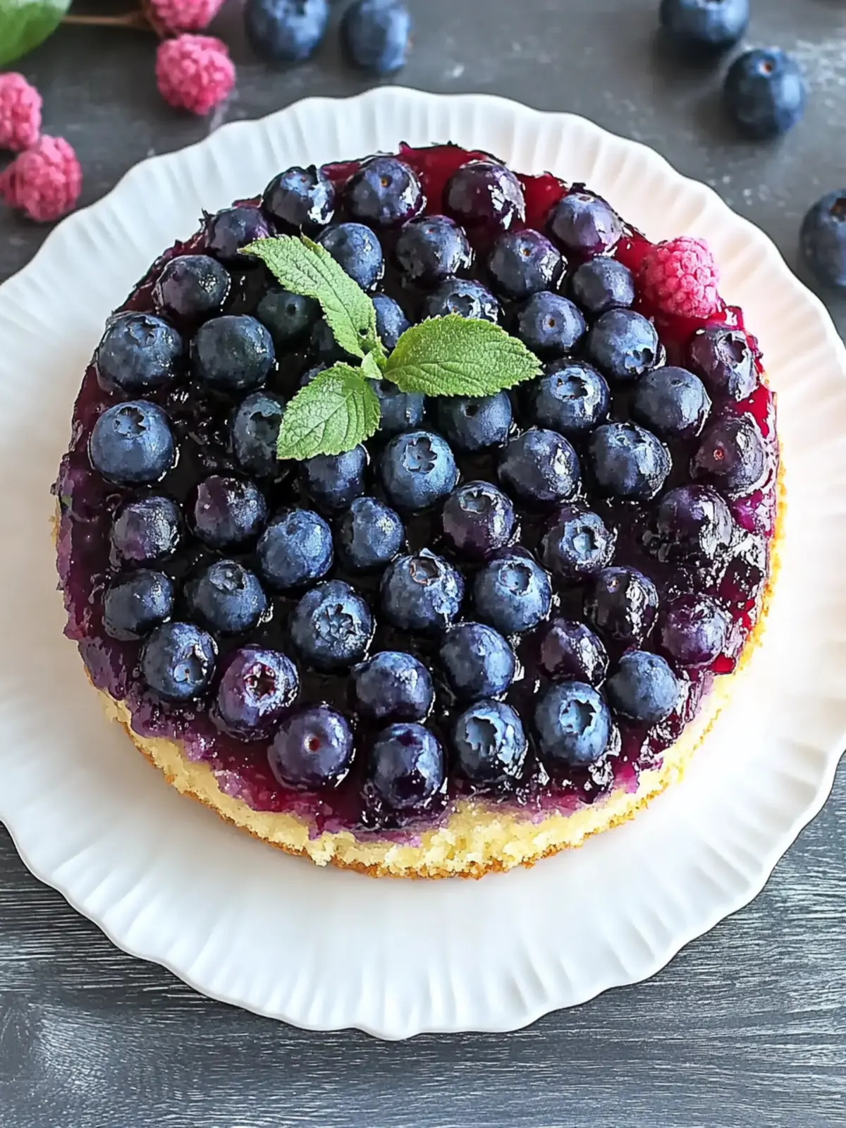 Irresistible Blueberry Upside Down Cake That's Easy to Make 5 Blueberry Upside Down Cake