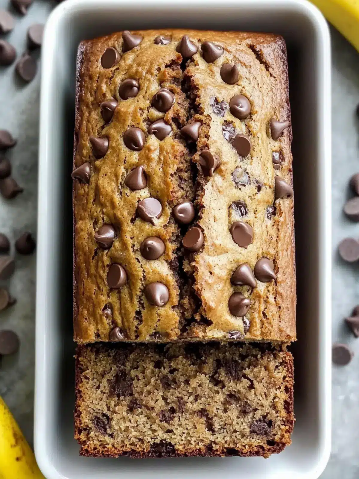 Peanut Butter Chocolate Chip Banana Bread That's Pure Bliss 3 Peanut Butter Chocolate Chip Banana Bread