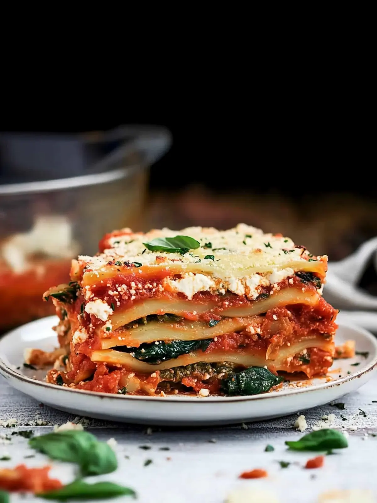 Delightful Vegan Lasagna Packed with Veggies and Flavor 5 Vegan Lasagna