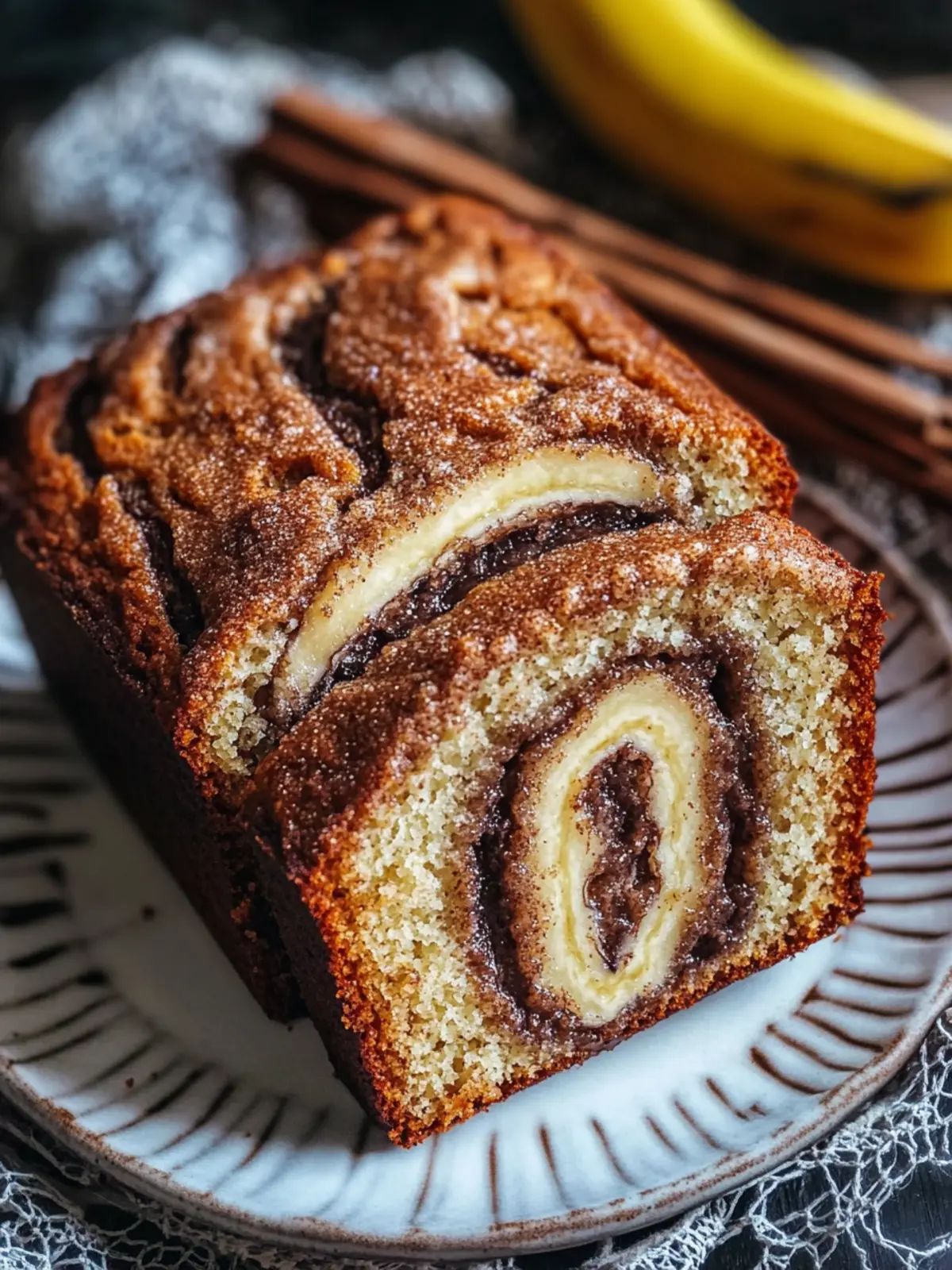 Cinnamon Swirl Banana Bread: A Cozy, Flavorful Delight 3 Cinnamon Swirl Banana Bread