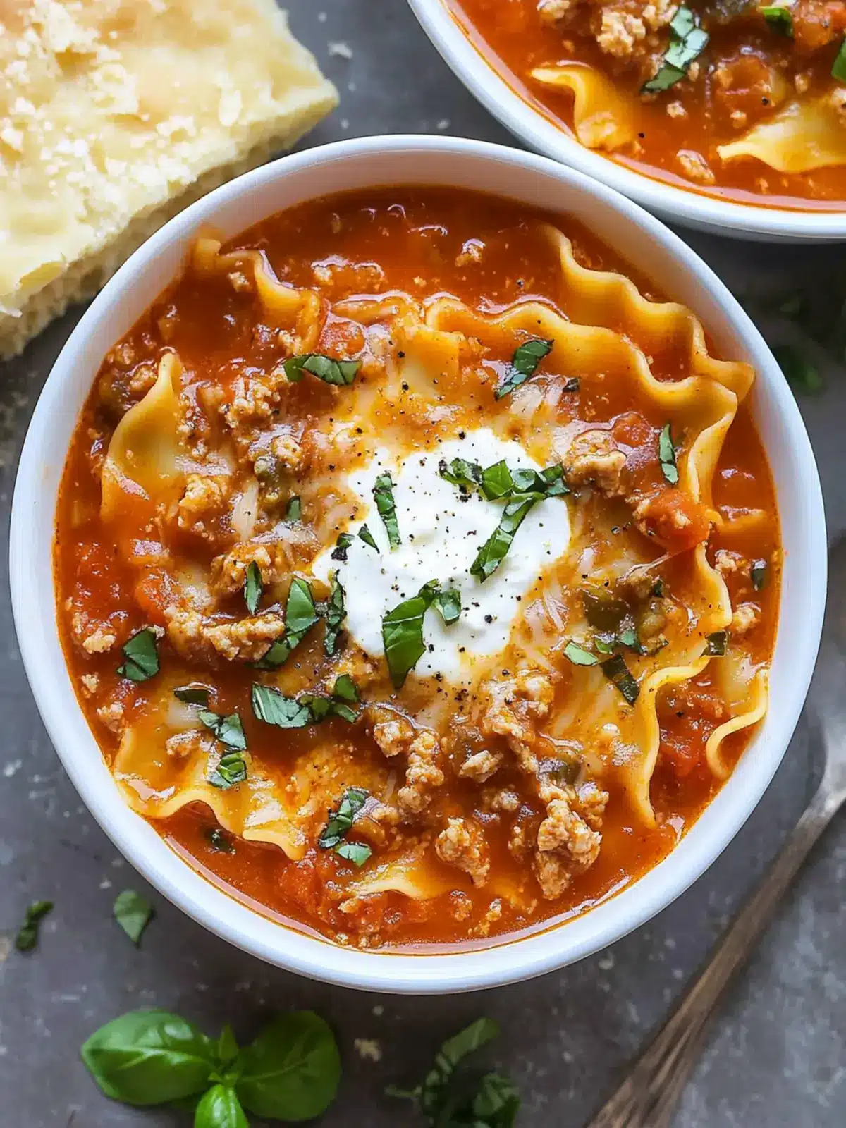 Cozy Easy Lasagna Soup for Quick Family Dinners 2 Easy Lasagna Soup