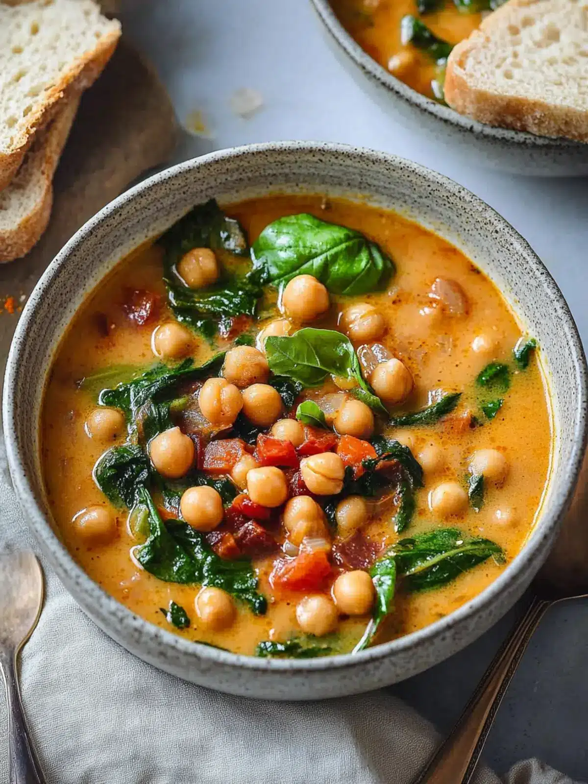 Hearty Tuscan Chickpea Soup for Comforting Cozy Nights 2 Tuscan Chickpea Soup