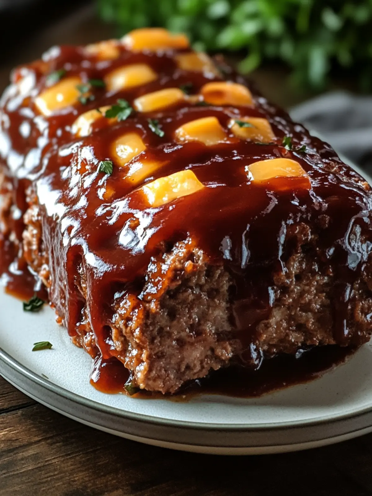 BBQ Cheddar Meatloaf: Comfort Food with a Cheesy Twist 2 BBQ Cheddar Meatloaf