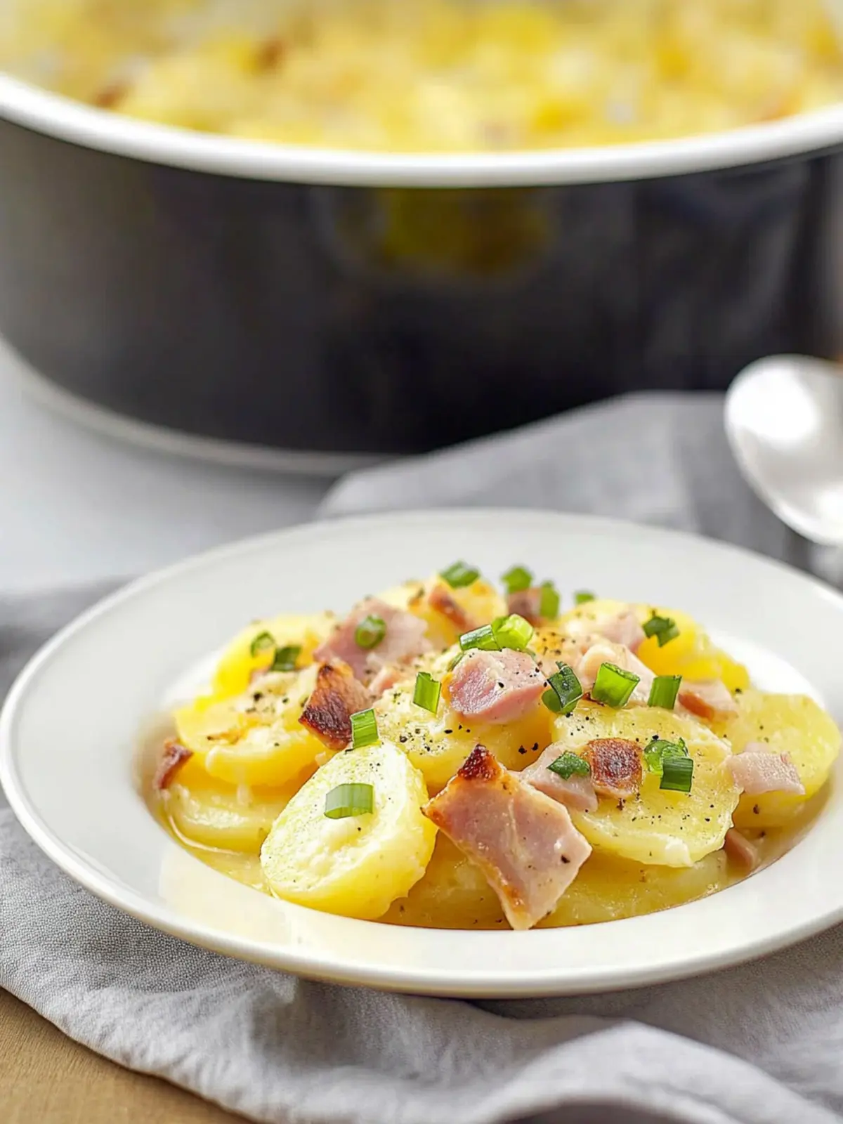 Crockpot Scalloped Potatoes and Ham: Effortless Comfort Food 2 Crockpot Scalloped Potatoes and Ham