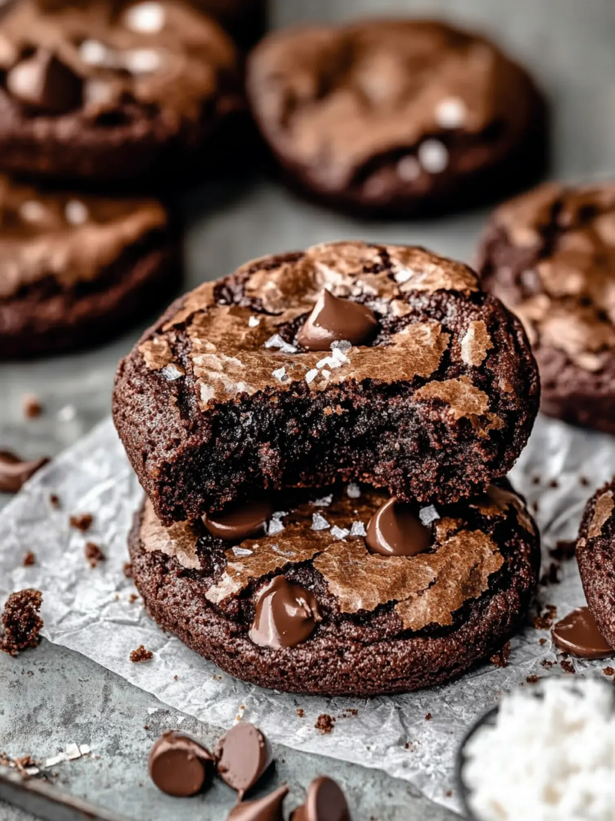 Fudgy Chewy Brookies: A Chocolate Lover's Dream Delight 2 Fudgy Chewy Brookies