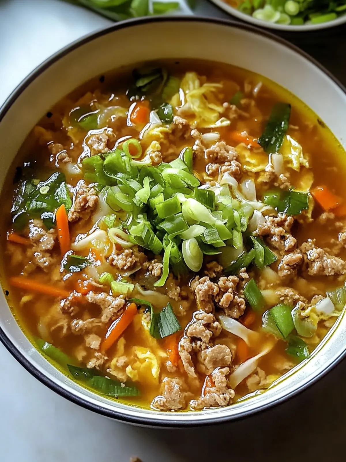 Cozy One-Pot Egg Roll Soup: A Low-Carb Family Favorite 2 One-Pot Egg Roll Soup