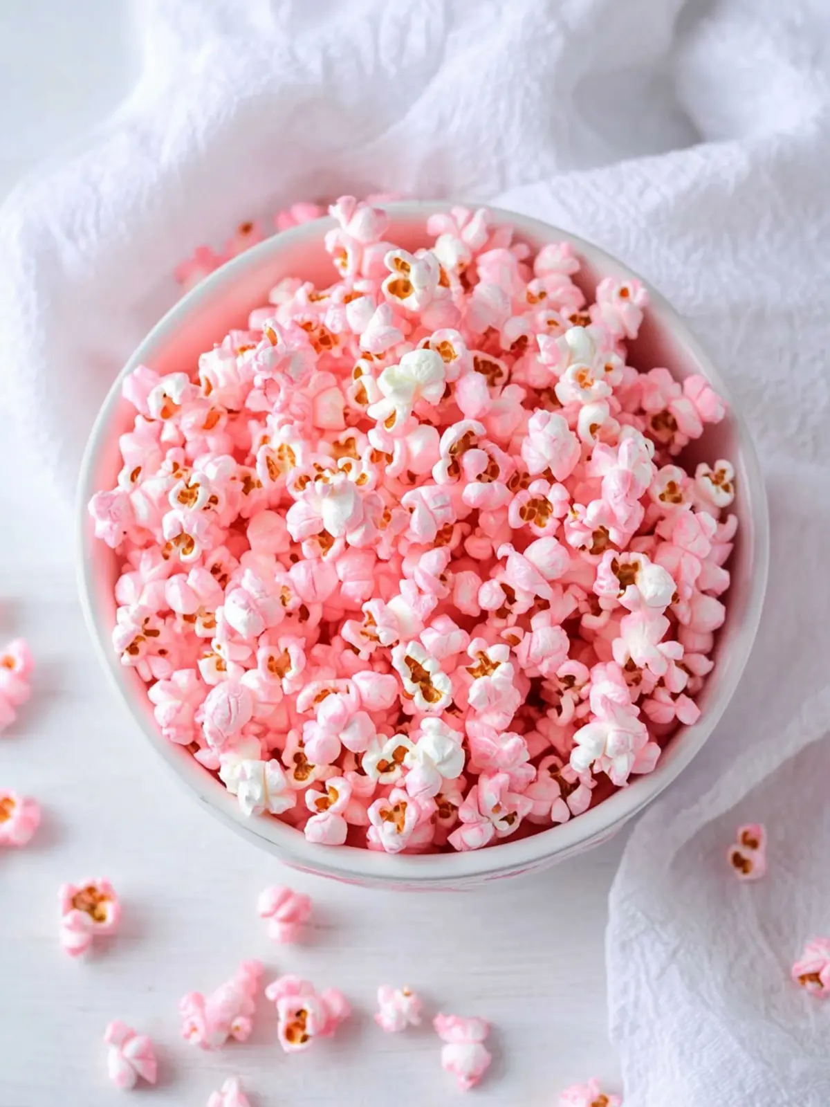 Sweet and Colorful Pink Popcorn Treats to Satisfy Your Cravings 5 Pink Popcorn