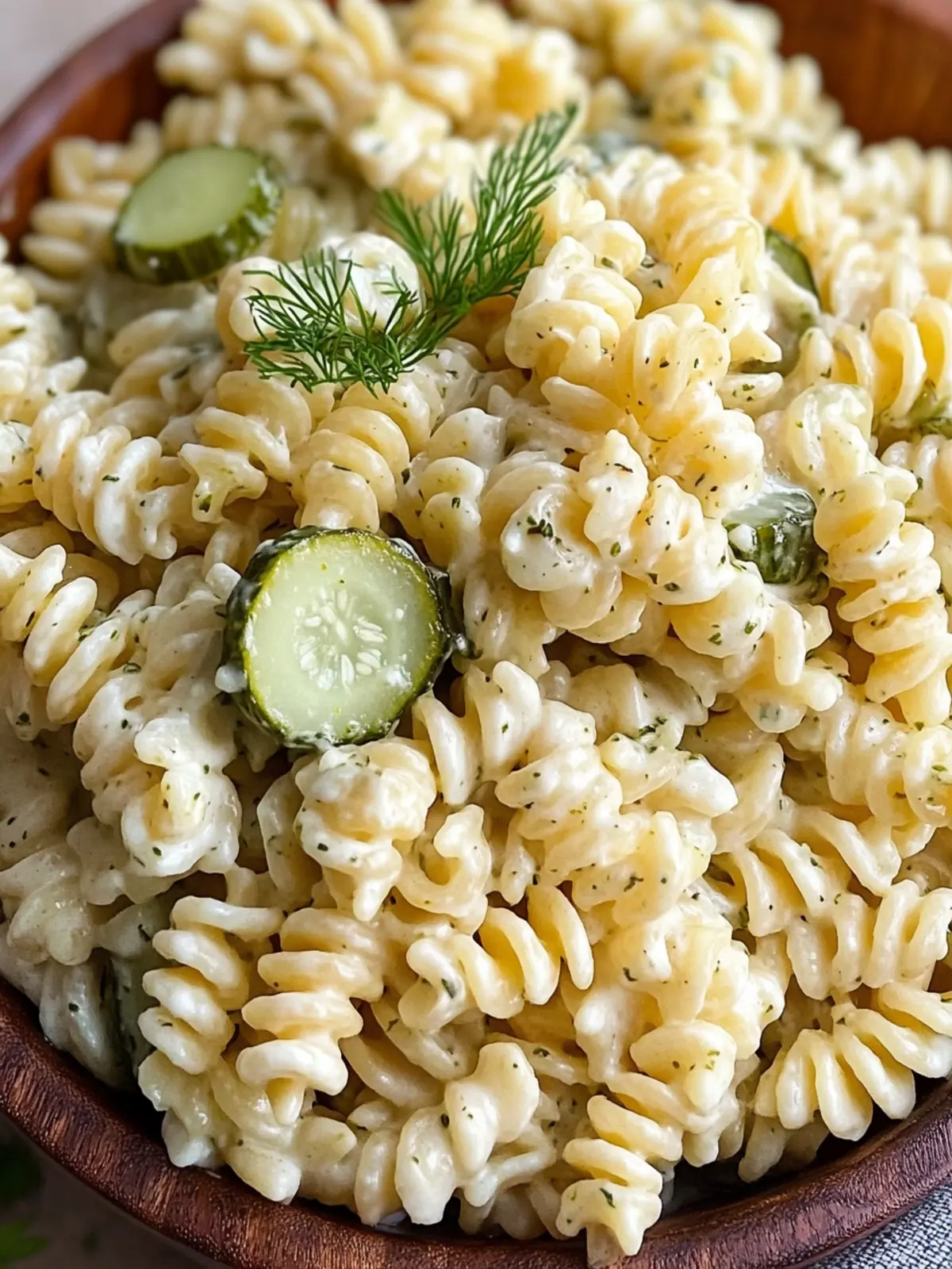 Dill Pickle Pasta Salad That's the Ultimate Summer Side Dish 5 Dill Pickle Pasta Salad
