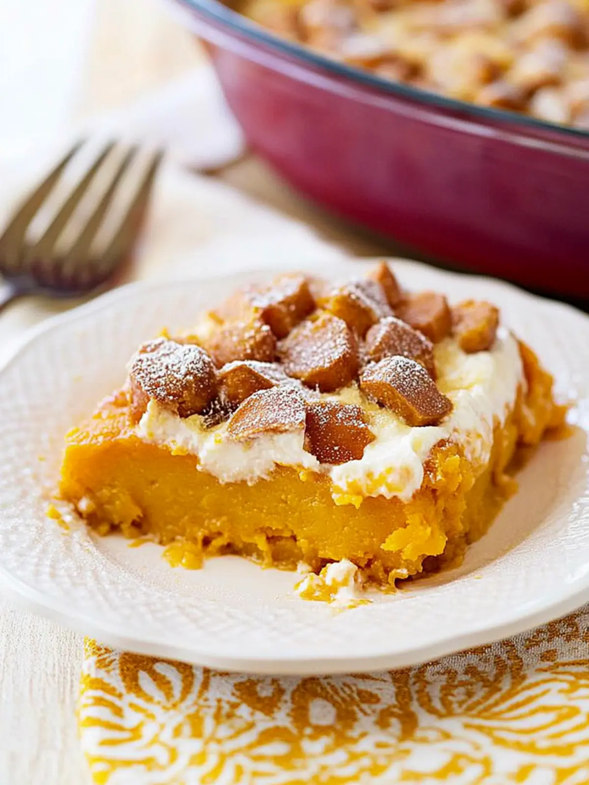 Delicious Sweet Potato Casserole with Marshmallows & Pecan Crunch 4 Sweet Potato Casserole