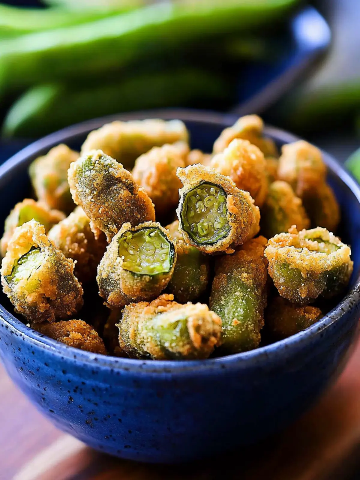 Crispy Vegan Fried Okra That Will Change Your Snack Game 5 Vegan Fried Okra