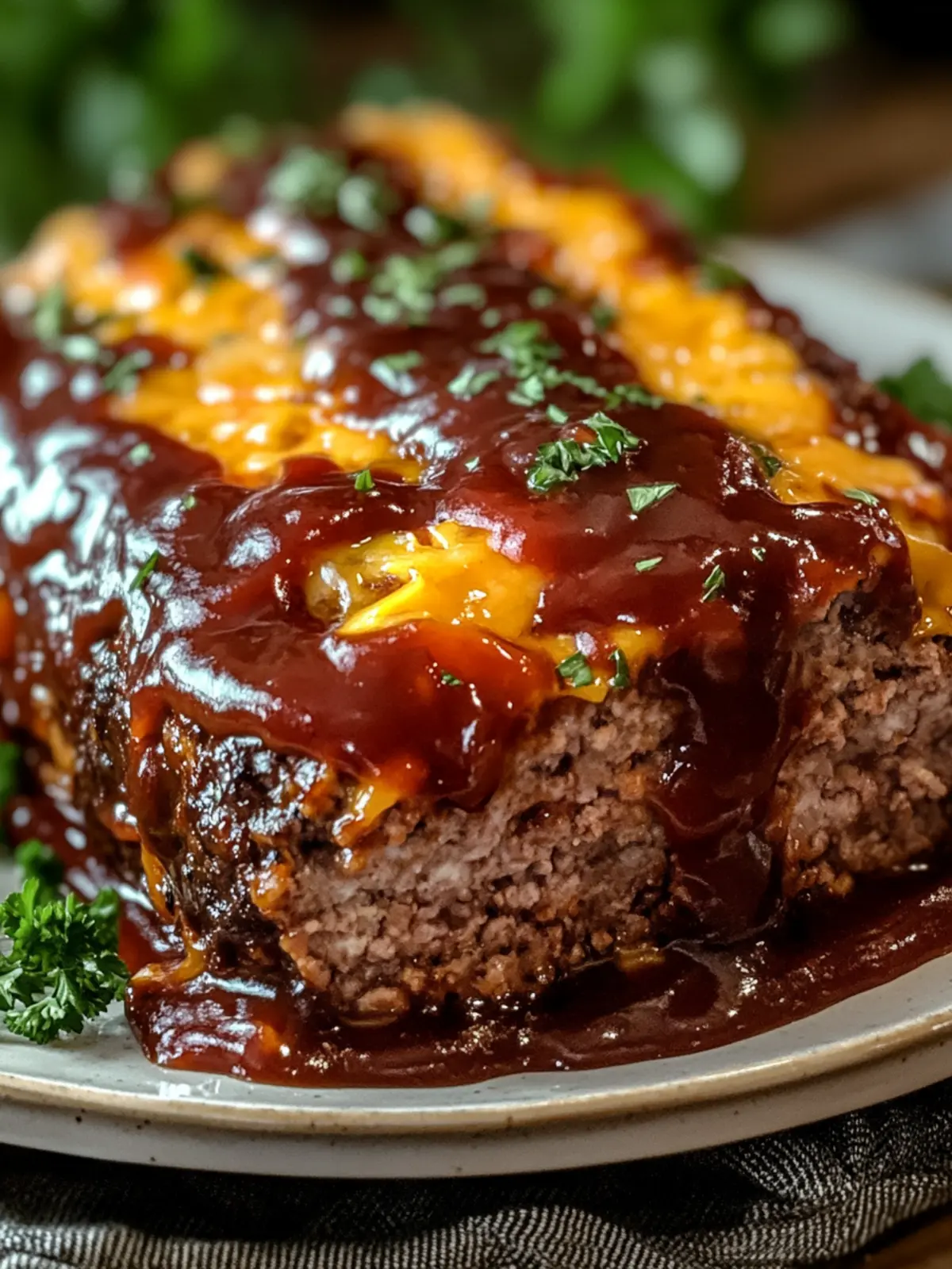 BBQ Cheddar Meatloaf: Comfort Food with a Cheesy Twist 5 BBQ Cheddar Meatloaf